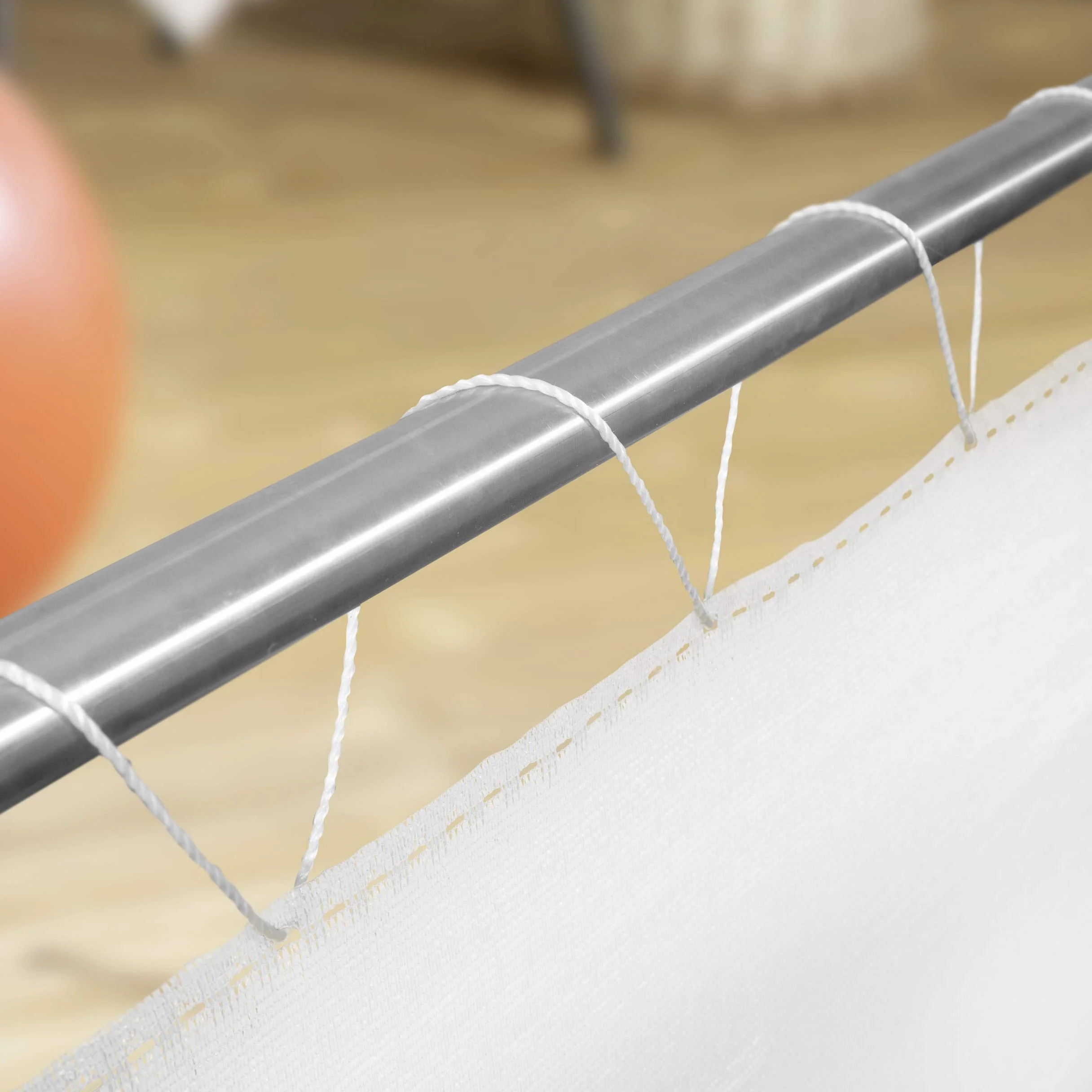 Windhager Sylt Brise-Vue Tissu pour Balcon, 0,9 x 5 m, Blanc uni