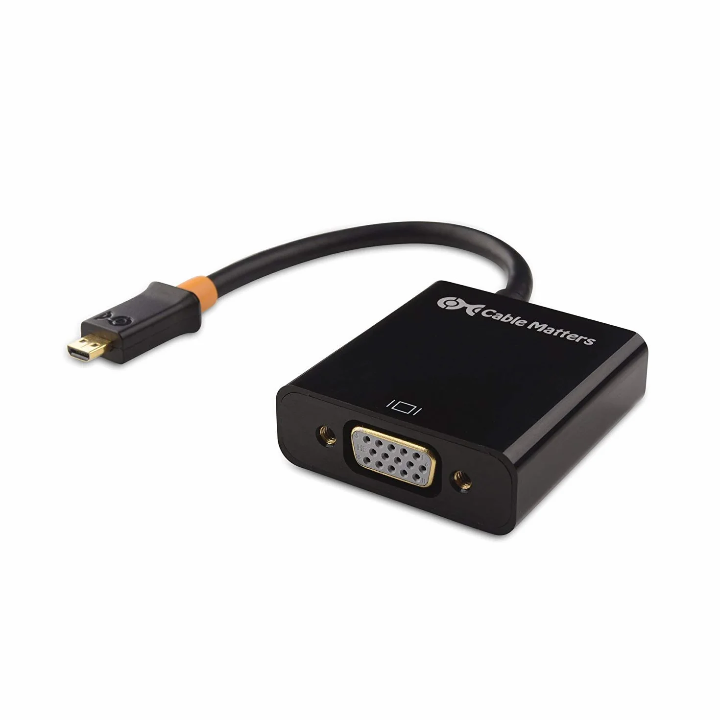 Cable Matters Adaptateur Micro HDMI vers VGA Noir
