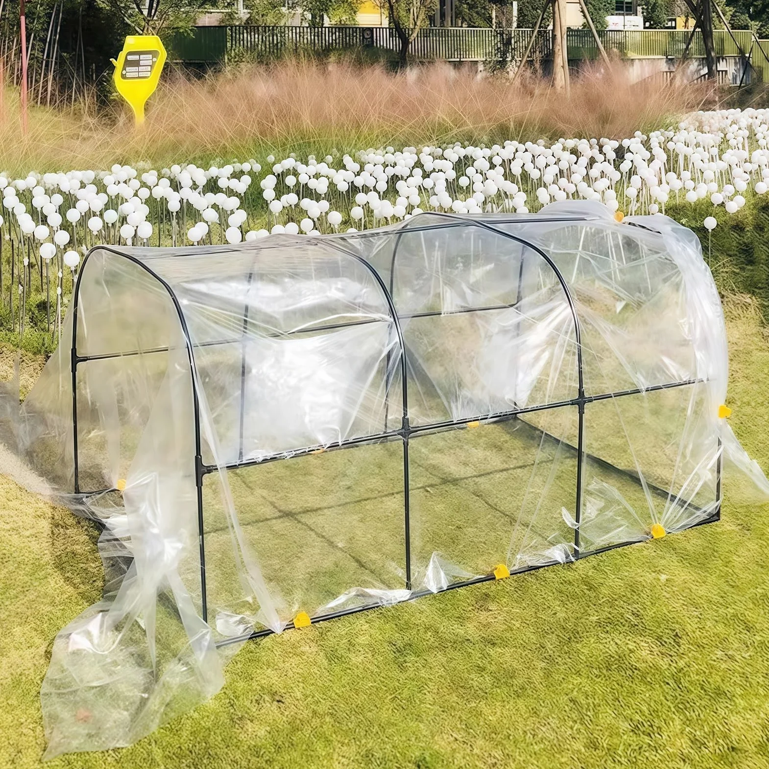 Serre Transparente, étagères en Film Protecteur pour Serre, Film antigel pour Plantes, Protection UV, Convient aux Applications industrielles et agricoles.(100x150x80cm)