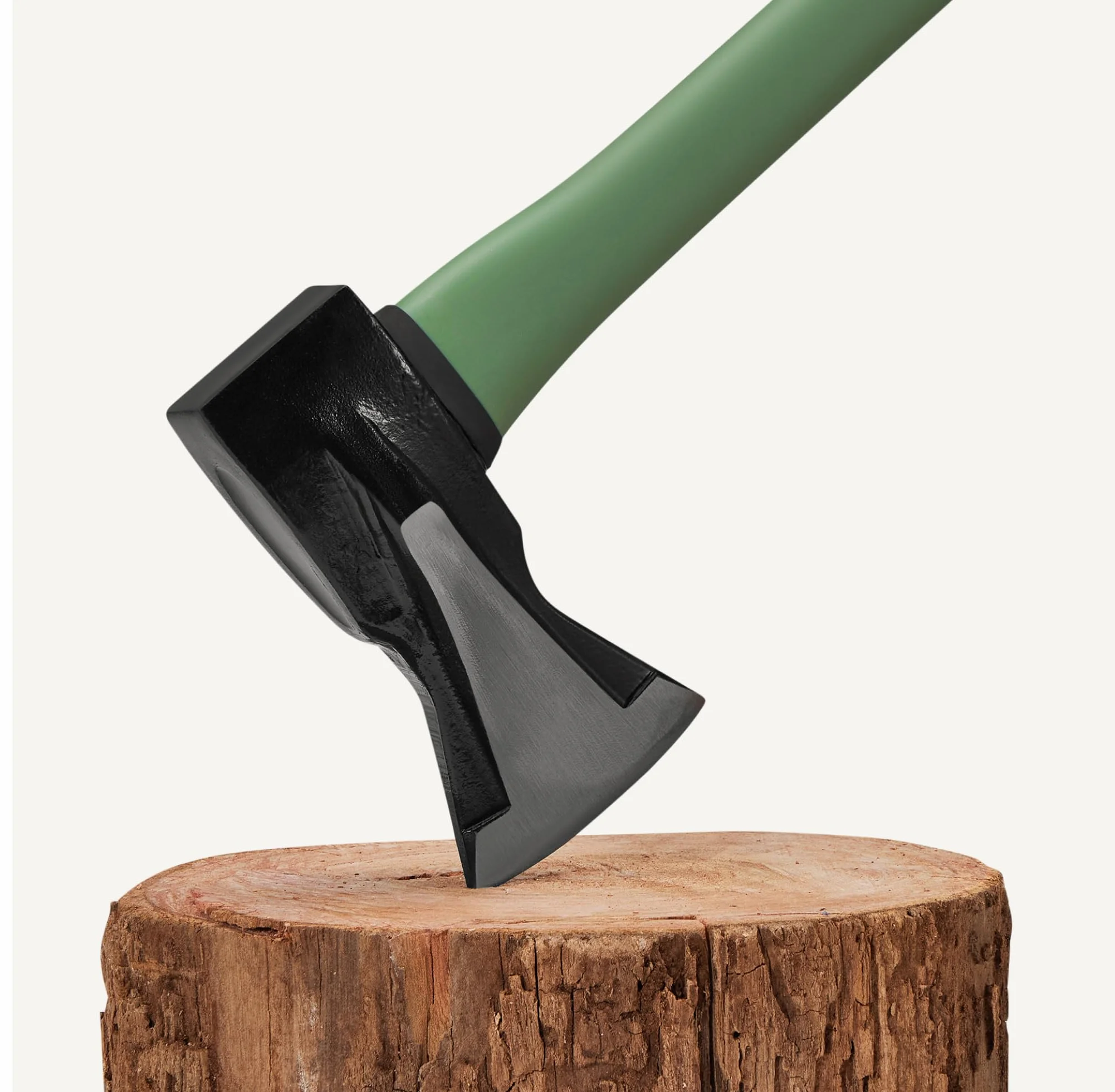 Amazon Basics Hache à Fendre, 35.4 x 6.5 x 2.1 inches, Olive, Noir, Lot de 1
