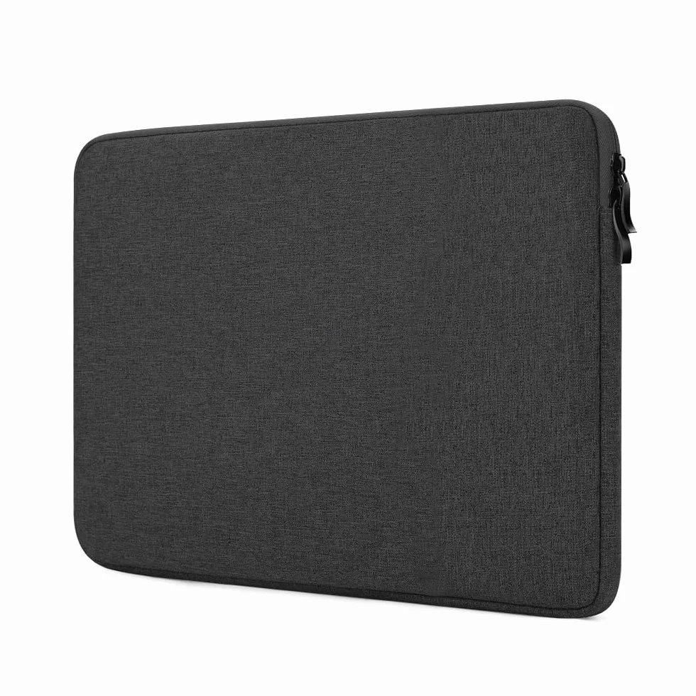 ProElife Housse de Protection 13" MacBook Air 13.6" M5 M4 M3 2026-2024 MacBook Neo 13" 2026 A18 Pro Accessoire de Voyage résistante à l'eau Noir