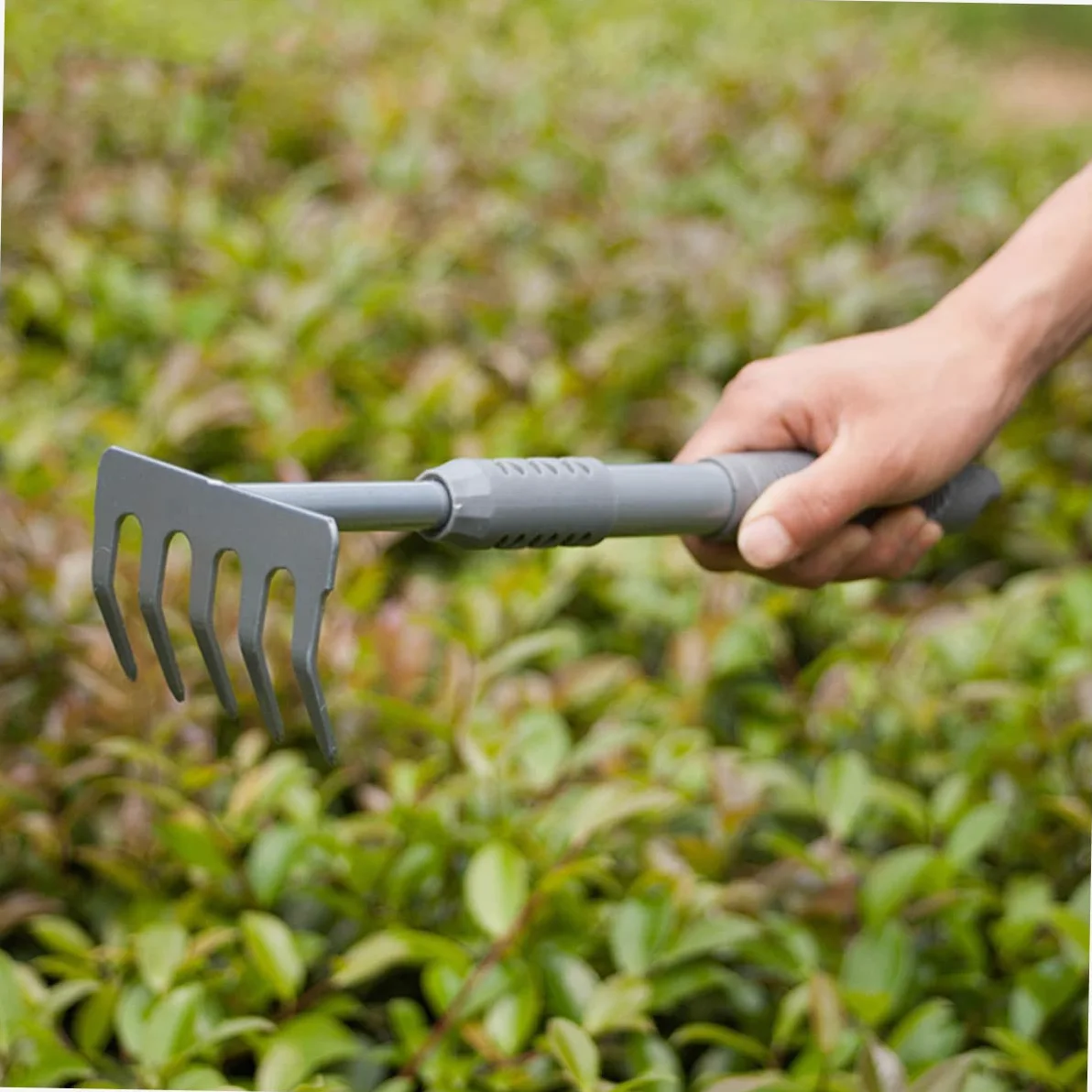 Toyvian Kit Outils Jardinage 3 Pièces en Acier et PVC, Pelle à Planter, Creuser et Désherber, pour Jardinage Intérieur, Transplantation et Ameublissement du Sol