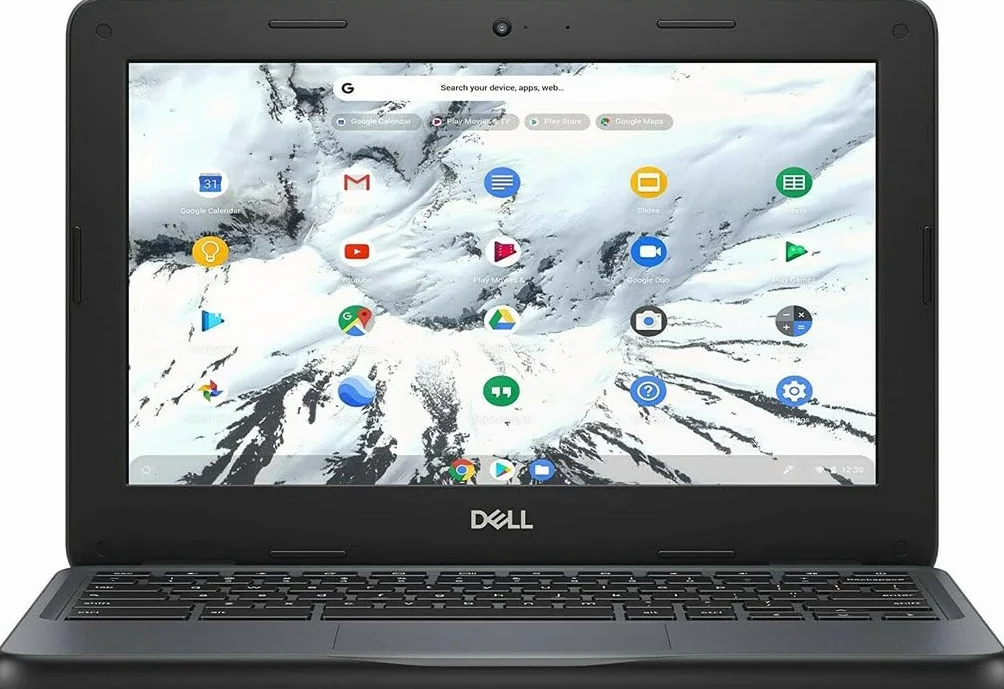 Dell Chromebook 11 3100 Intel Celeron N4020 11,6 pouces 4 Go RAM 32 Go SSD QWERTY Anglais Reconditionné