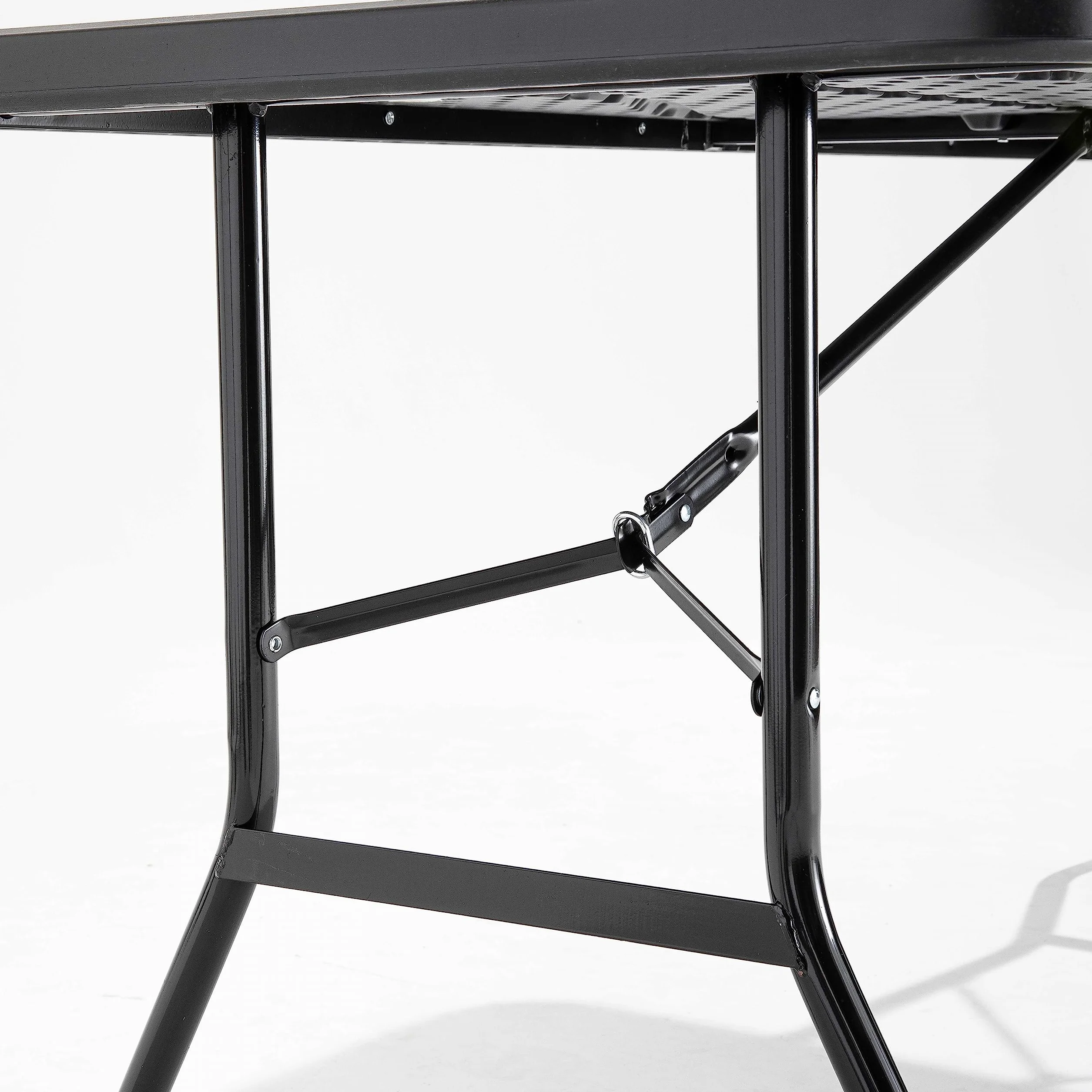 Table de réception Pliante Noire 200 cm 10 Places