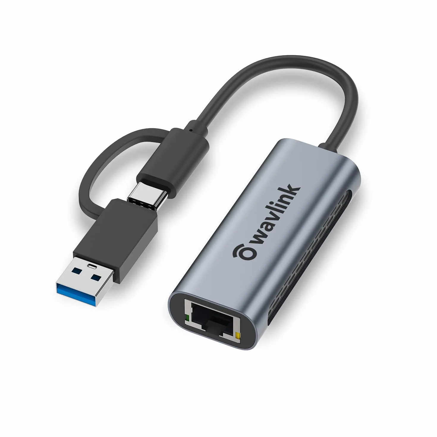 WAVLINK Adaptateur USB vers Ethernet 2.5G 2500Mbps Thunderbolt 3 USB C RJ45