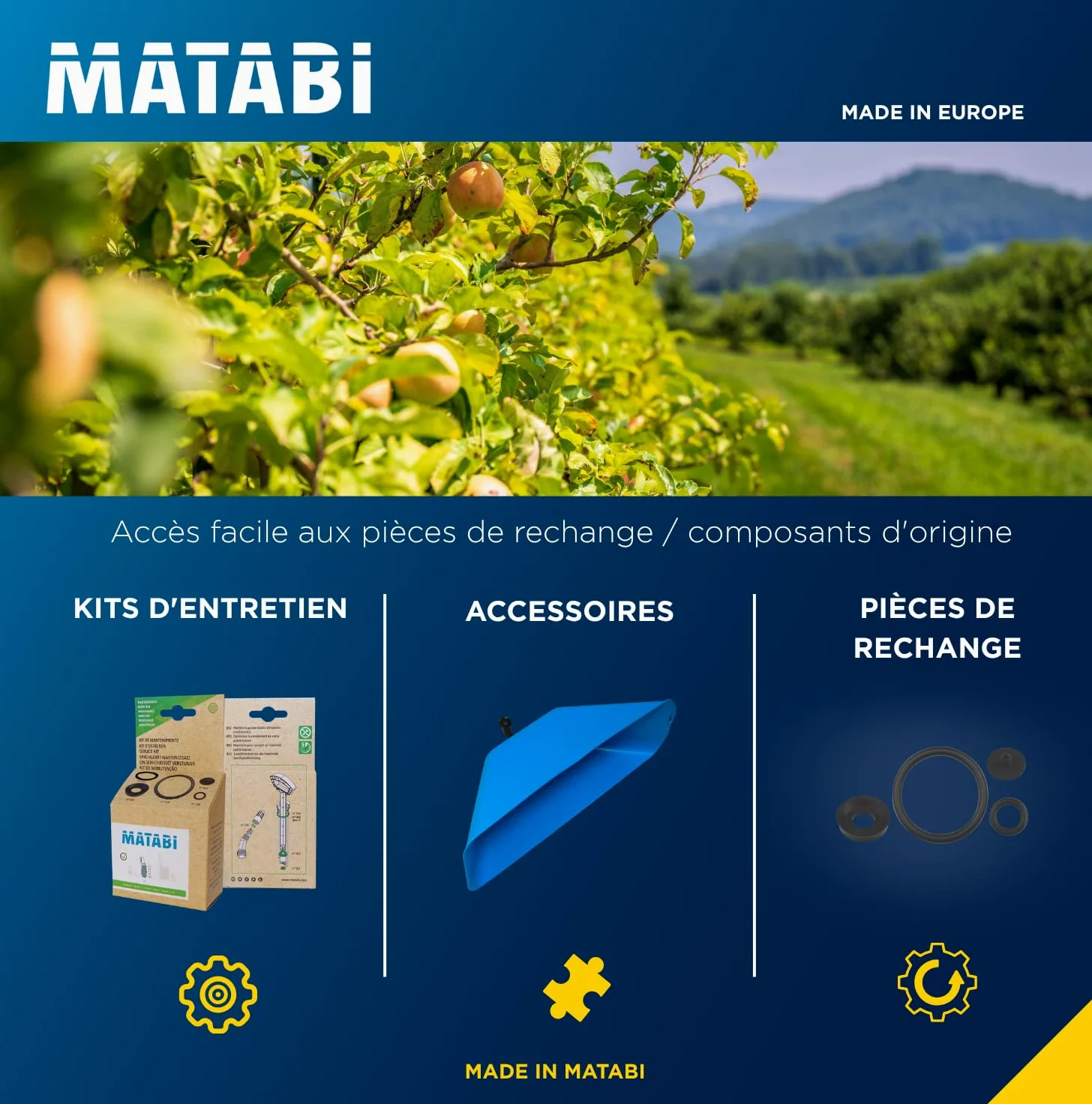 Matabi E7 - Pulvérisateur Électrique 5 L - Start/Stop USB-C - Autonomie 50L | Pulverisateur de Jardin avec Batterie, Tuyau 1,3 m, buse conique réglable, voyant LED, lance 36 cm, pour jardin et potager