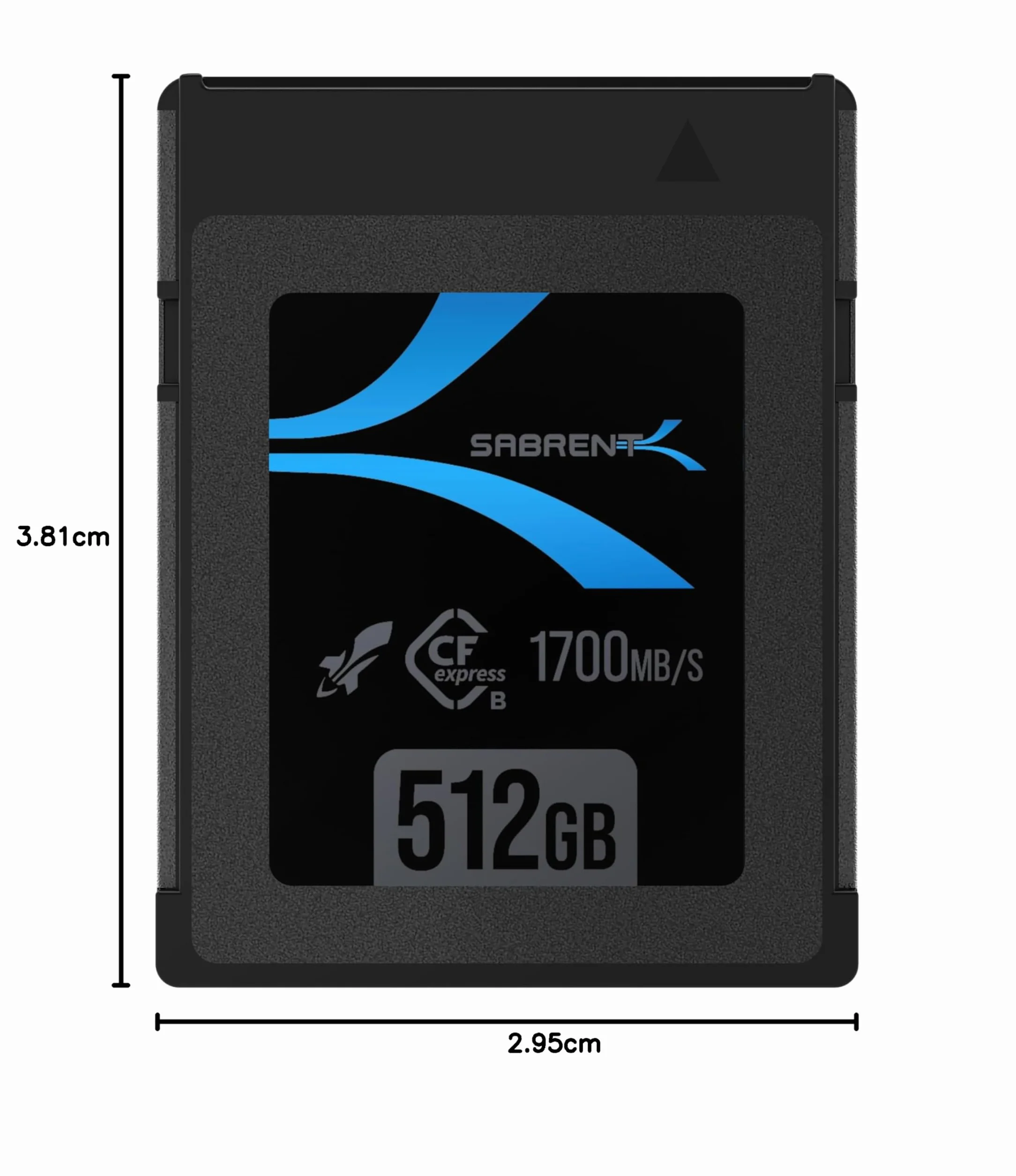 SABRENT CFexpress Type B 512Go Carte Mémoire Rocket CFX CompactFlash L1700Mo/s E1500Mo/s 4K RAW