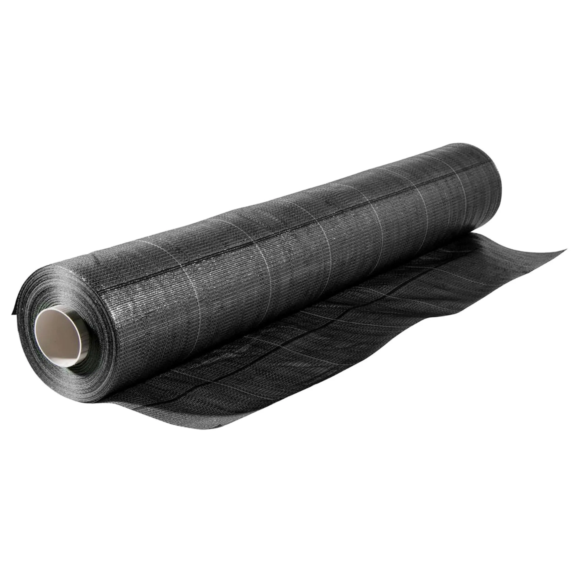BOUDECH® Nyumput - Toile de paillage 100x1,05 m, 100 g/m², Tissu perméable Anti-Mauvaises Herbes et Anti-algues, avec revêtement Anti-UV, pour Potager et Jardin, Noir