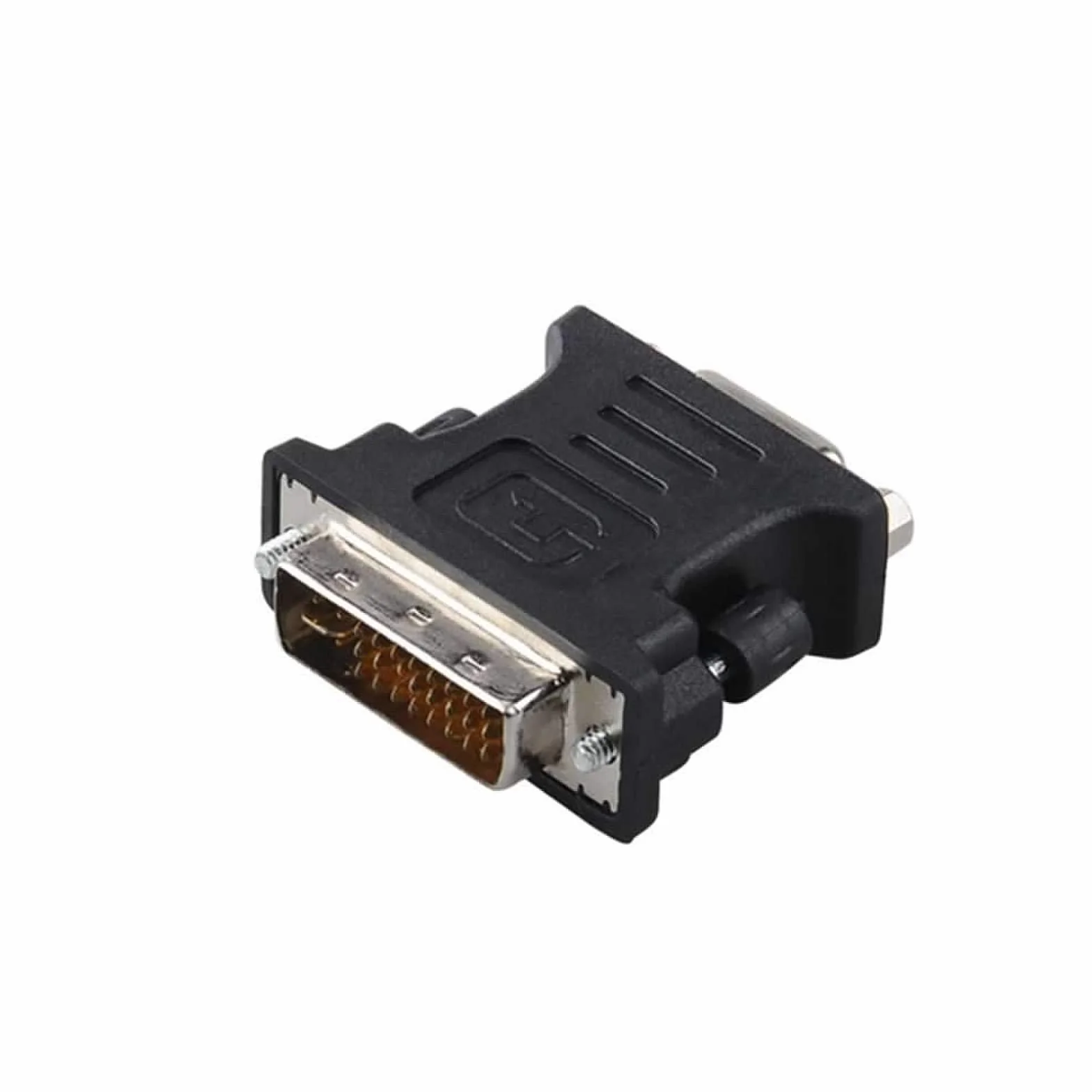 Adaptateur vidéo DVI-I 24+5 Broches mâle vers VGA pour PC Portable