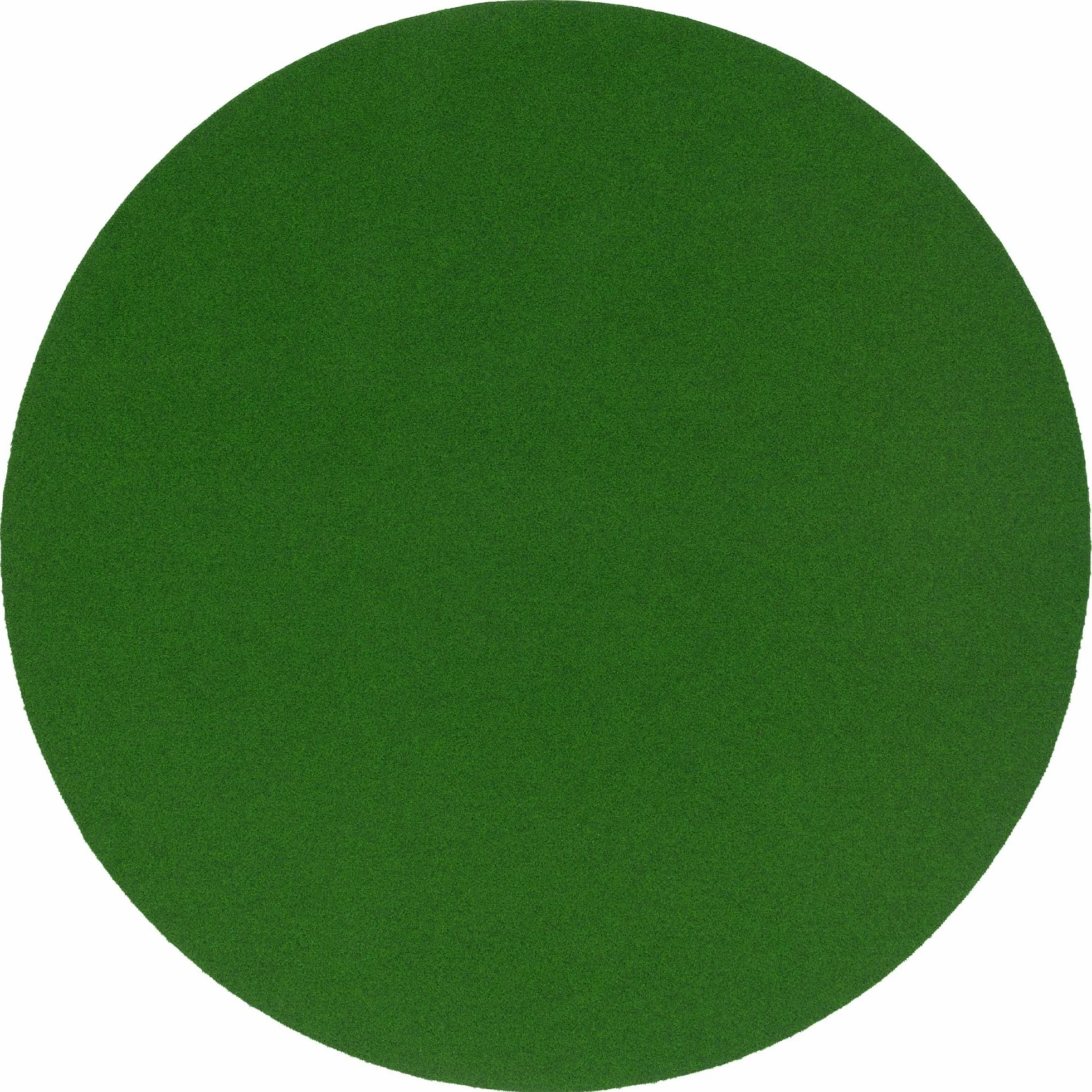 Snapstyle Kingston - Tapis Type Gazon Artificiel Rond – pour Jardin, Terrasse, Balcon - Vert
