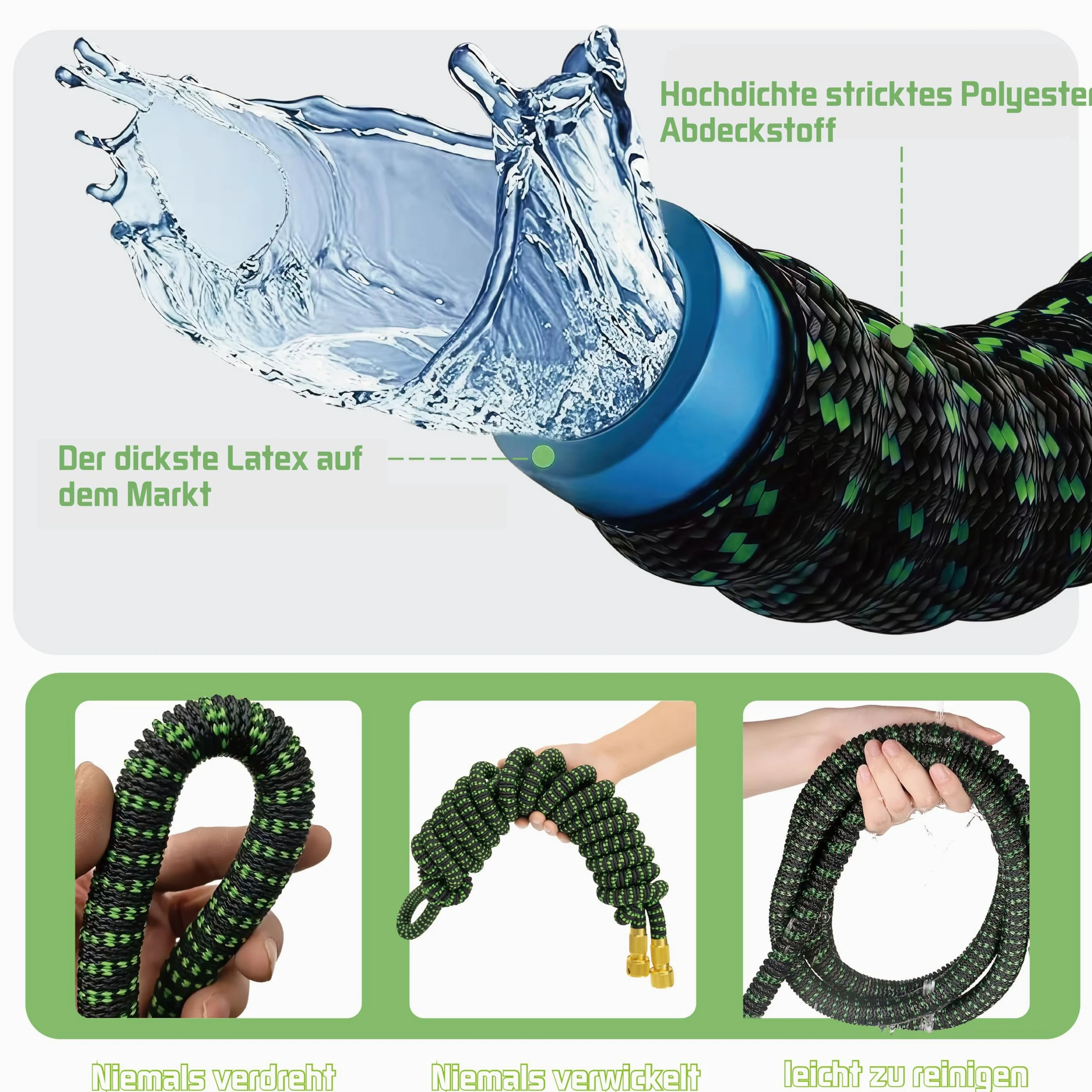 Tuyau d'arrosage extensible (150 FT)