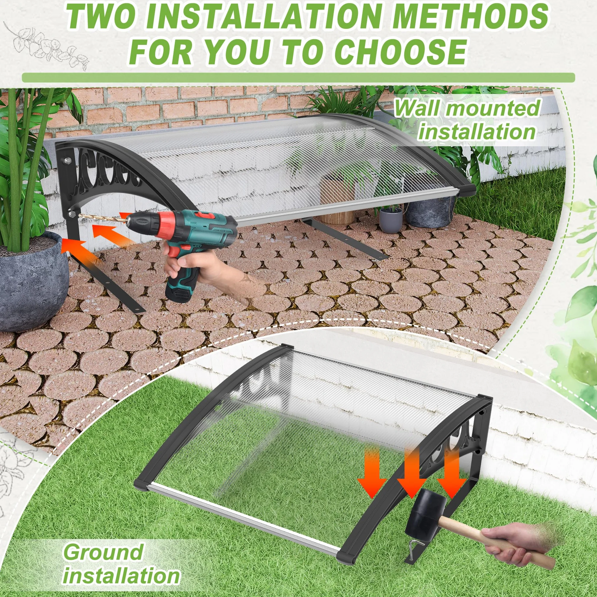 Toit de garage pour tondeuse robot - 103 x 81 x 33 cm - Grand espace - Protection contre la pluie et le soleil - En métal - Résistant aux intempéries - Pour la plupart des robots à gazon