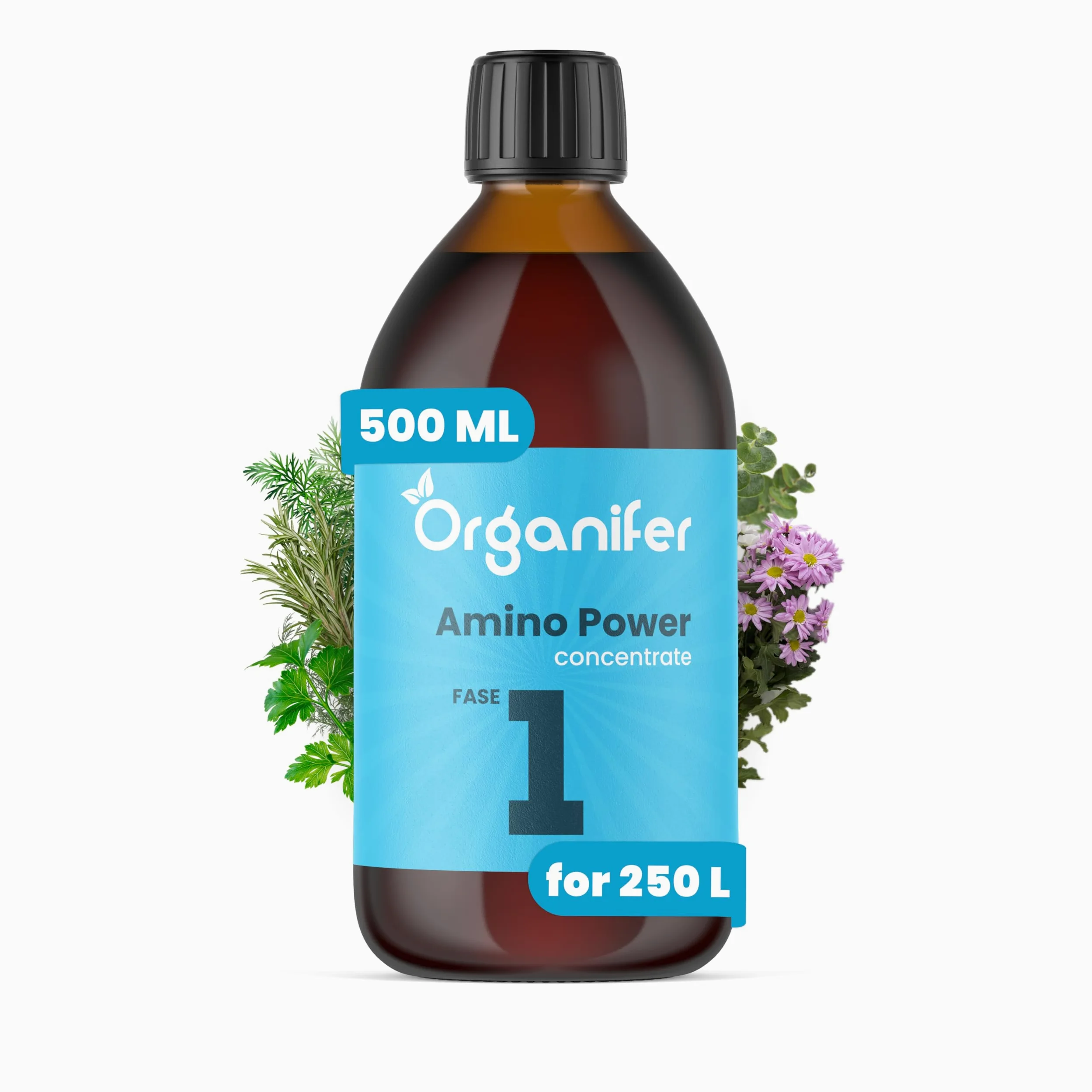 Engrais Liquide Pour La Phase De Croissance - 500ml = 250L | Engrais De Culture Spécial Pour Une Croissance Forte Des Plantes - Apport Rapide De Nutriments - Organifer