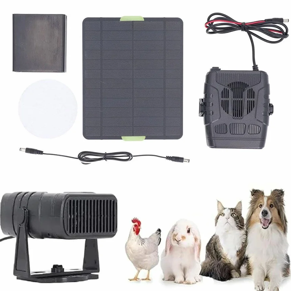 Chauffage solaire pour serre avec protection contre la surchauffe