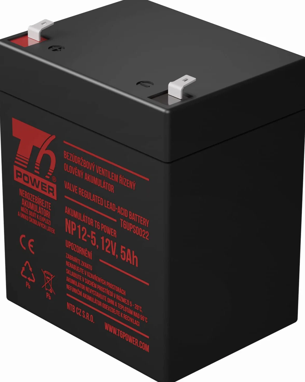 Jeu de Batteries T6 Power pour Eaton 3S 550VA 12V VRLA