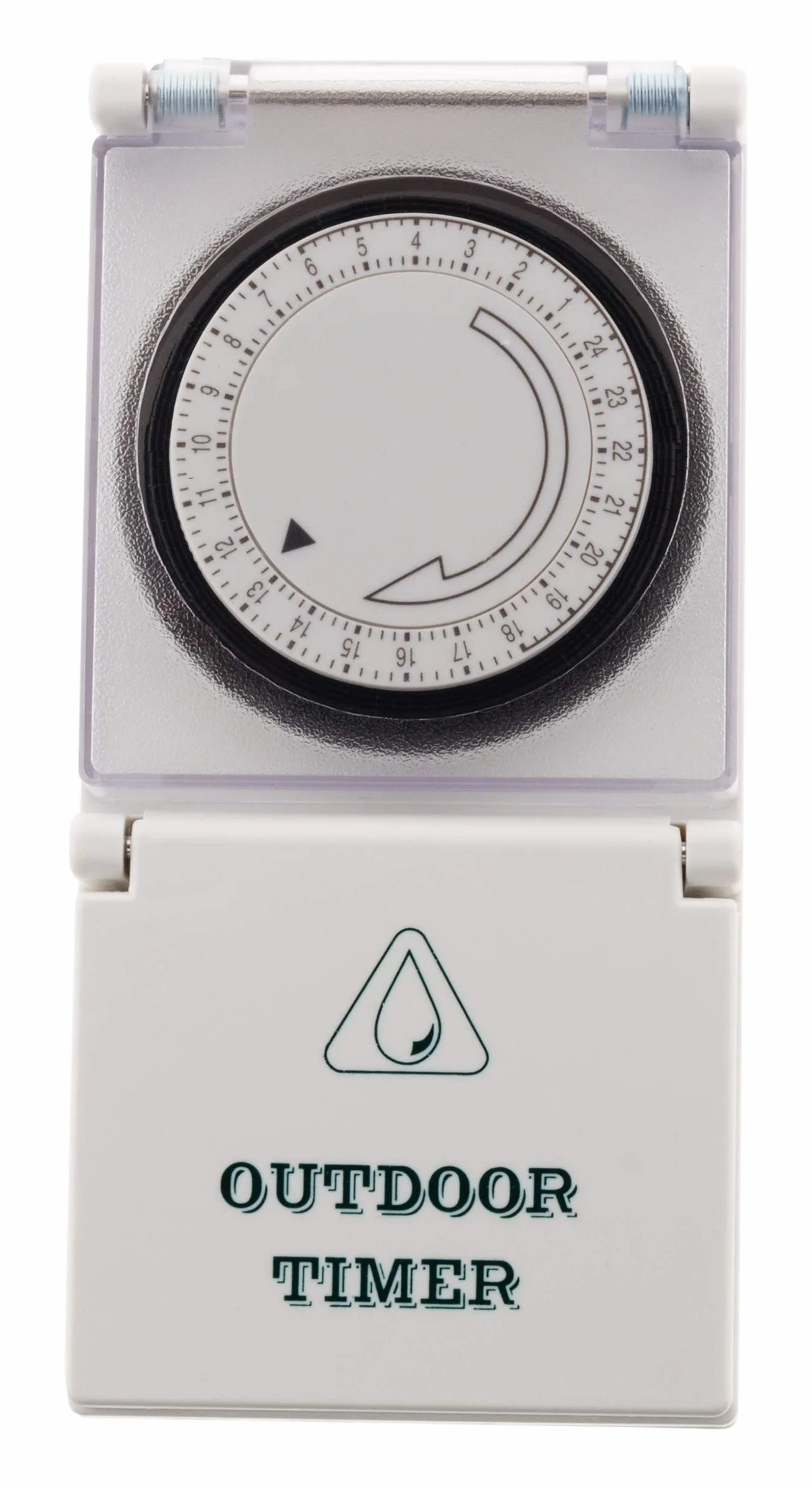 Programmateur mécanique journalier de Jardin Otio Blanc