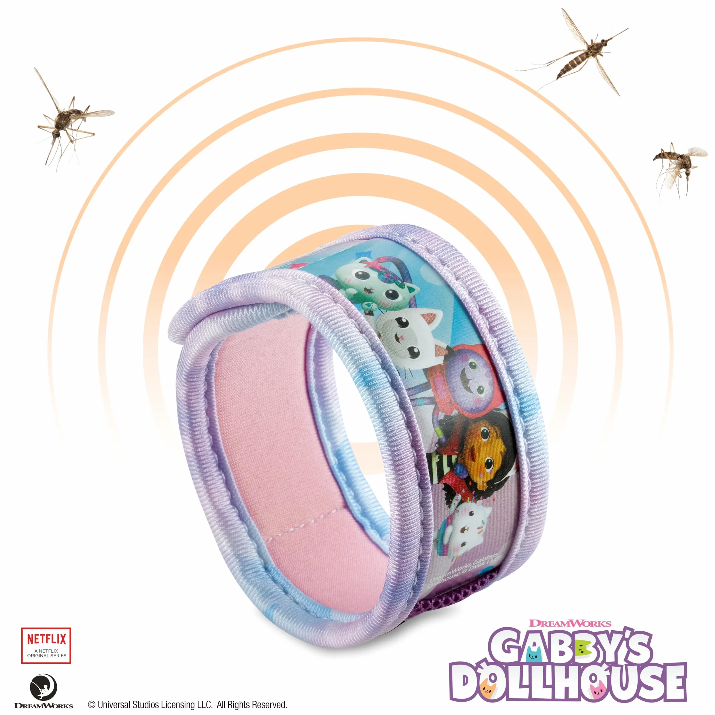 PARAKITO Bracelet Anti-Moustiques Réutilisable 2 Plaquettes Huiles Essentielles 1 Mois Protection Sans DEET Taille Junior 3+