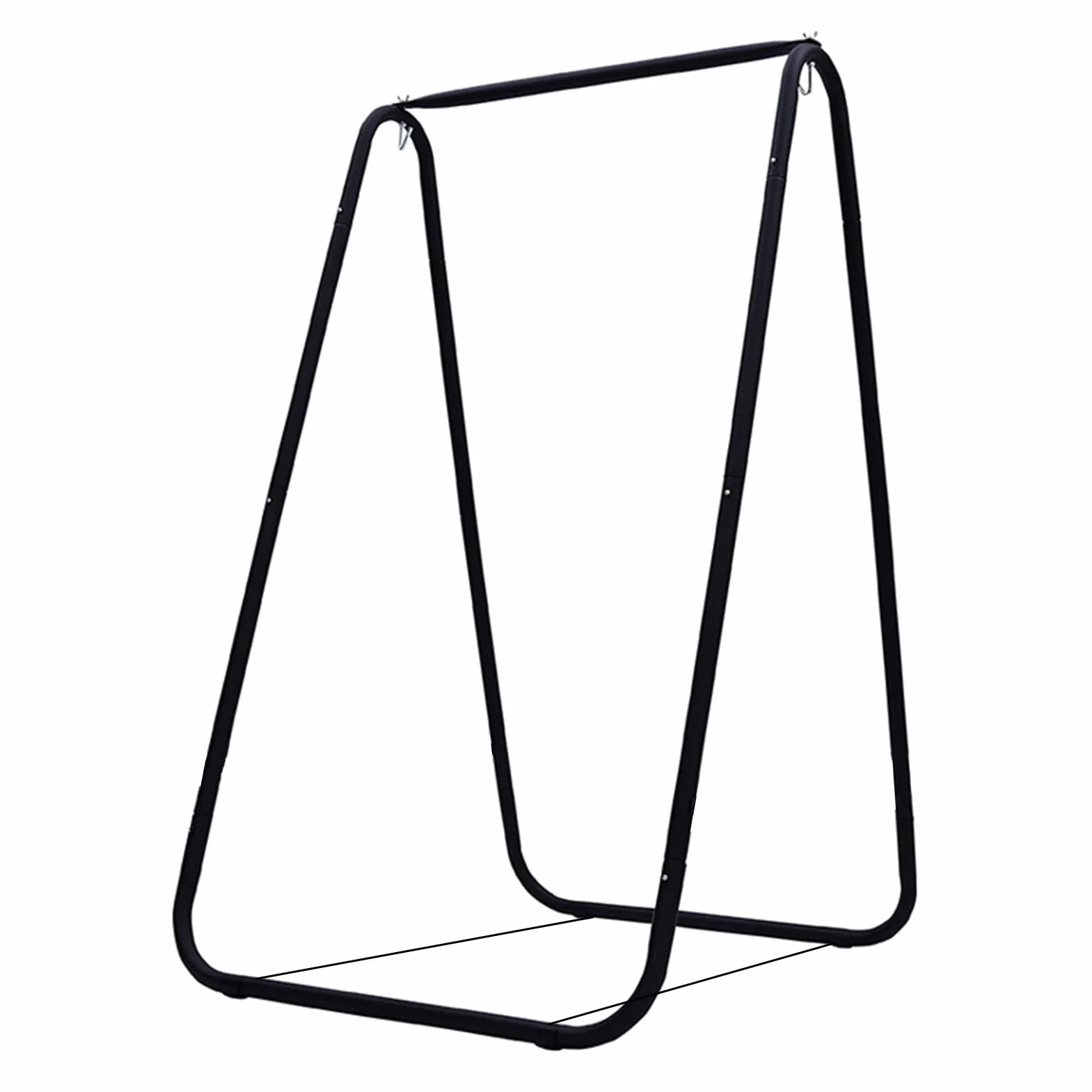 Support de balancelle en A, métal, forte capacité de charge, base renforcée anti-déformation, chaise suspendue extérieur