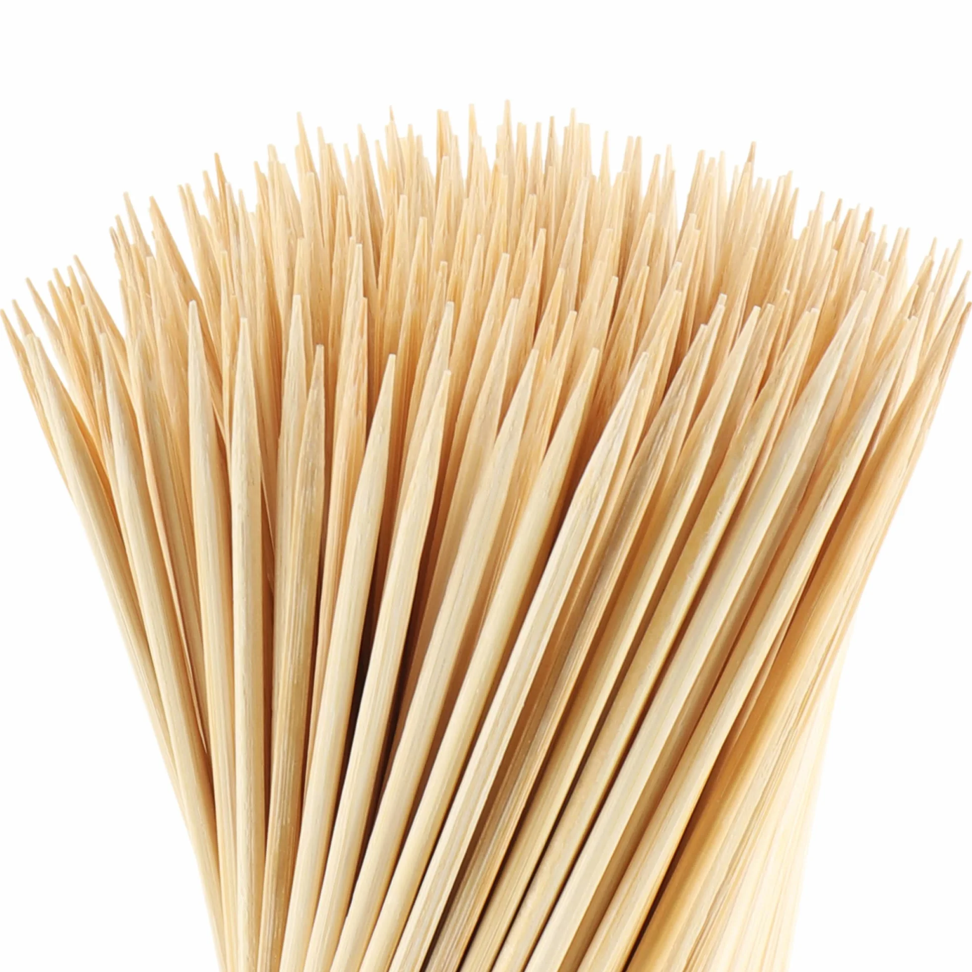 Brochettes de finger food en bambou 500 pièces 20 cm naturel
