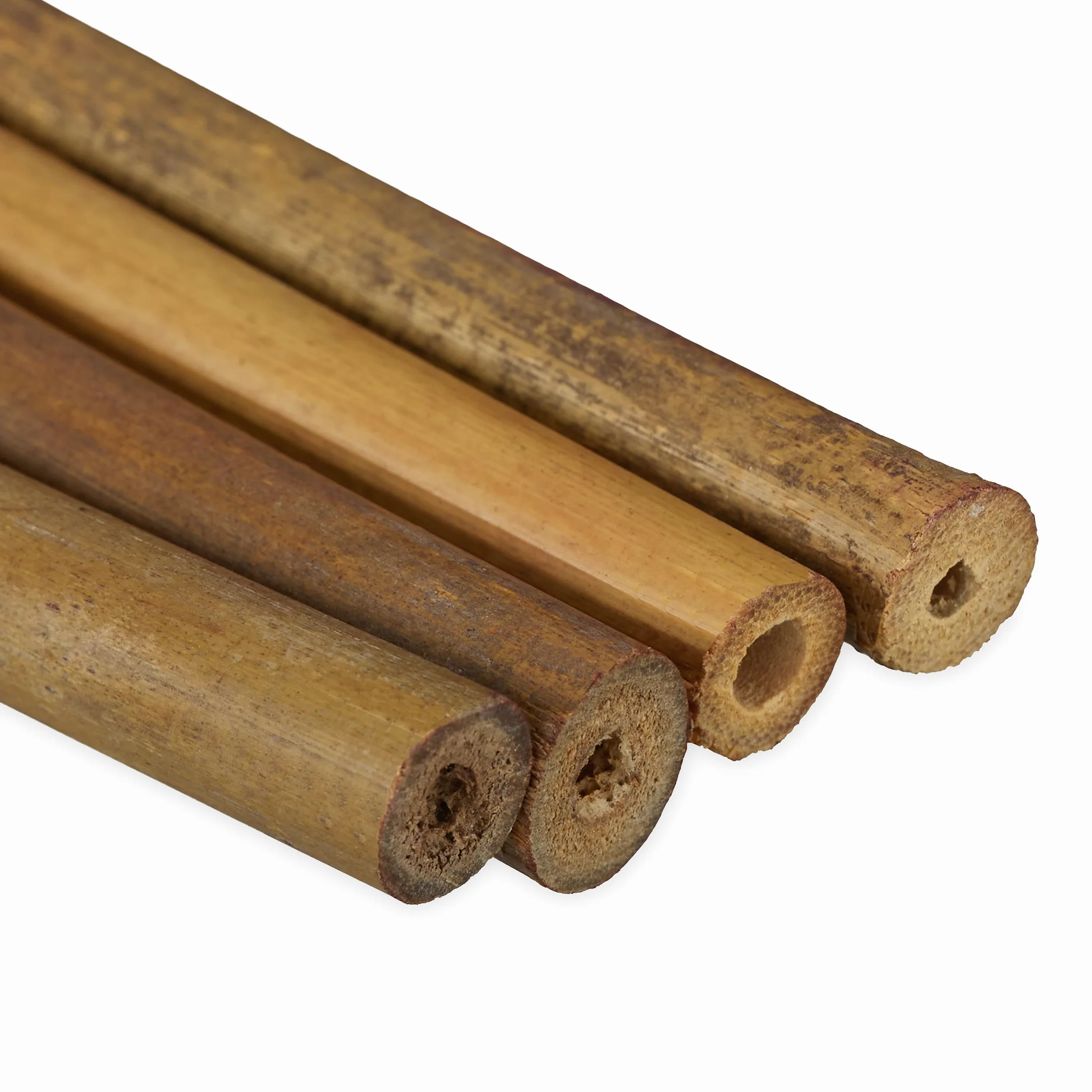 Relaxdays Tuteur pour Plante en Bambou, Lot de 40, 120 cm, Aide à la Croissance des Plantes, Déco, Tiges Bambou, Naturel