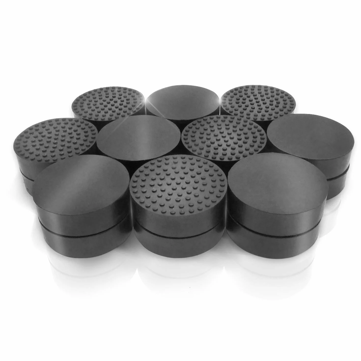 Pieds de Pot Invisibles Garden Gecko pour Pots de Fleurs Extérieur - Réhausseurs Caoutchouc Solide Antidérapant - Paquet de 20