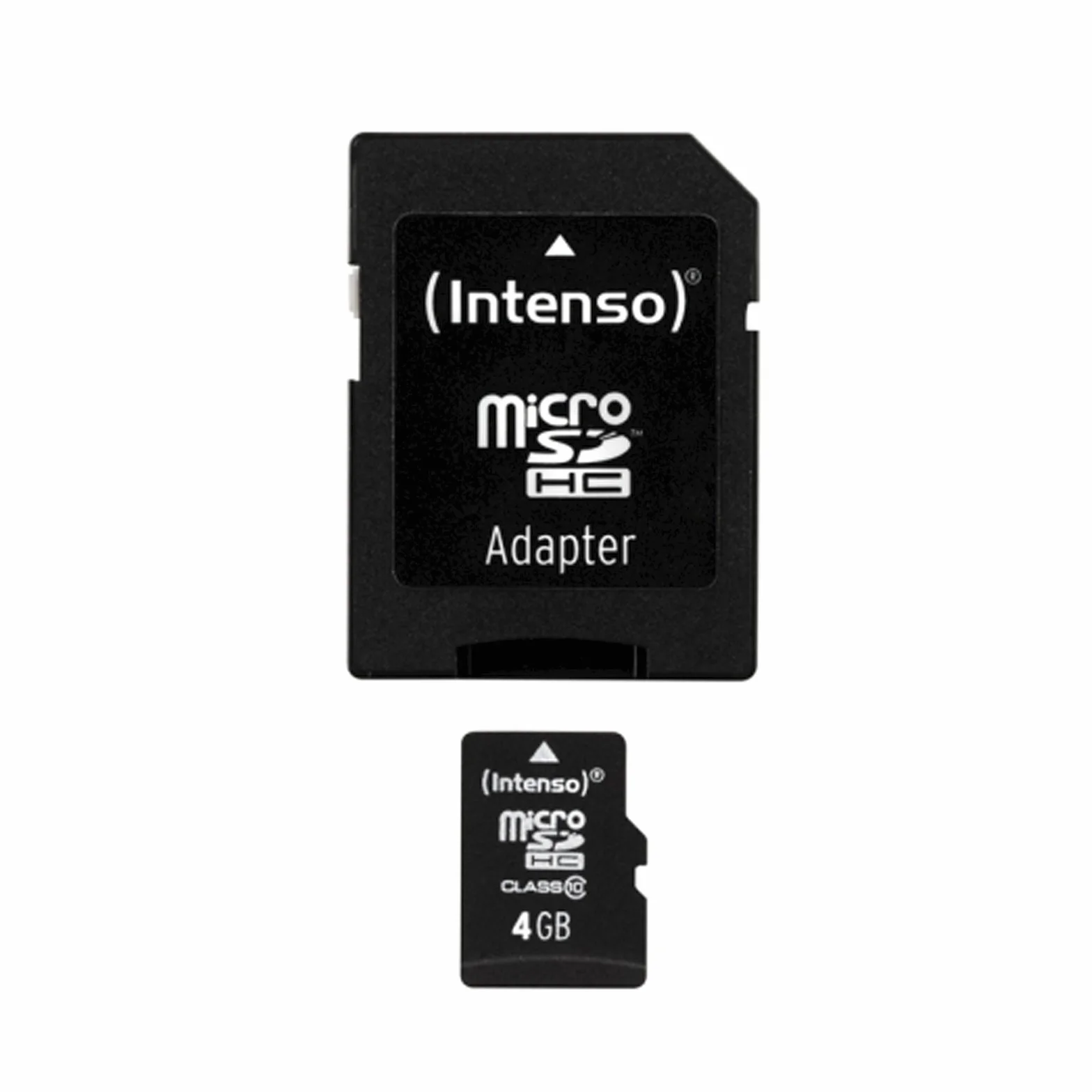 Intenso Carte mémoire micro SDHC 4 Go Classe 10 Noir
