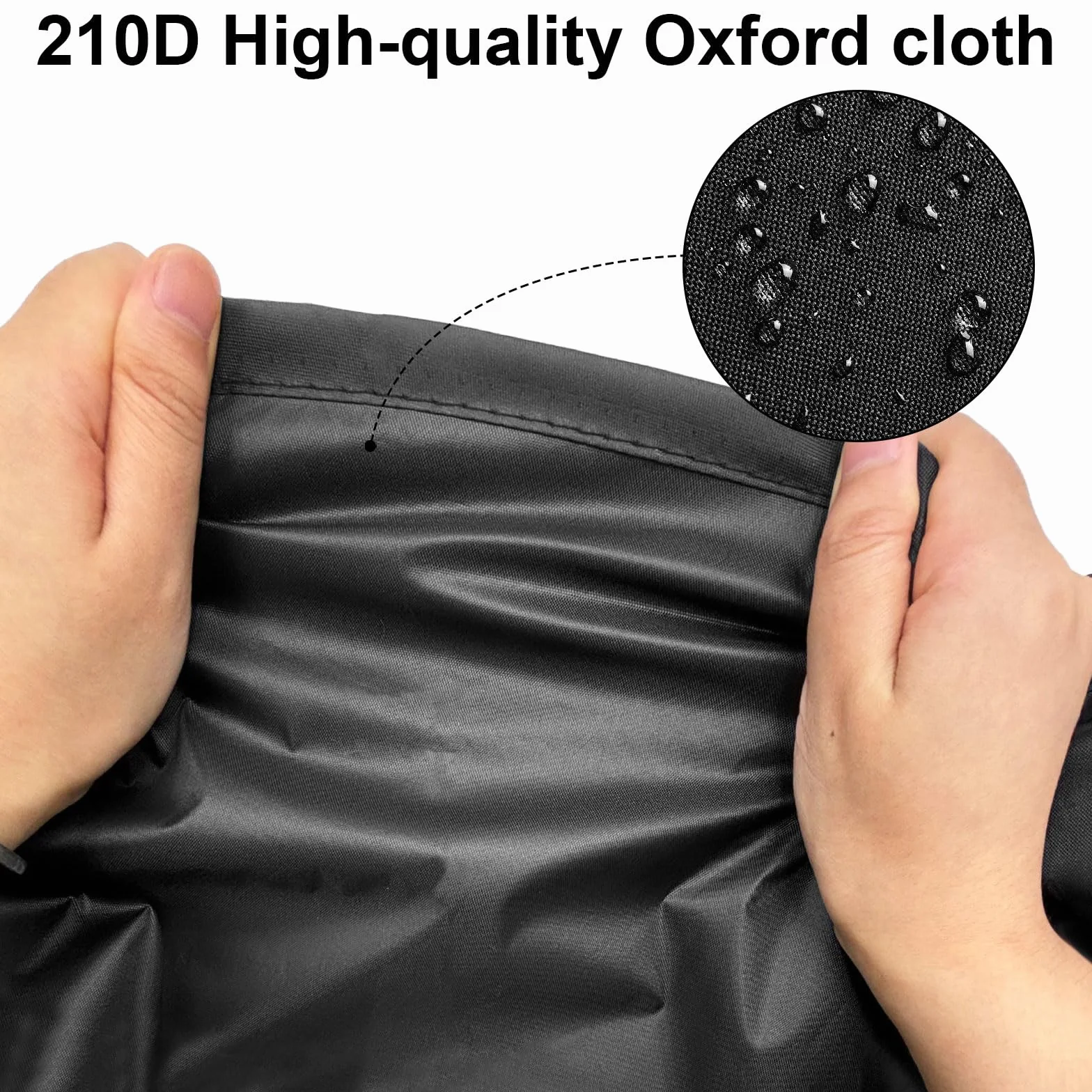 Couverture de Chaise Suspendue Tissu Oxford 210D 190x115 cm Imperméable Anti-UV Protection Balançoire Extérieure