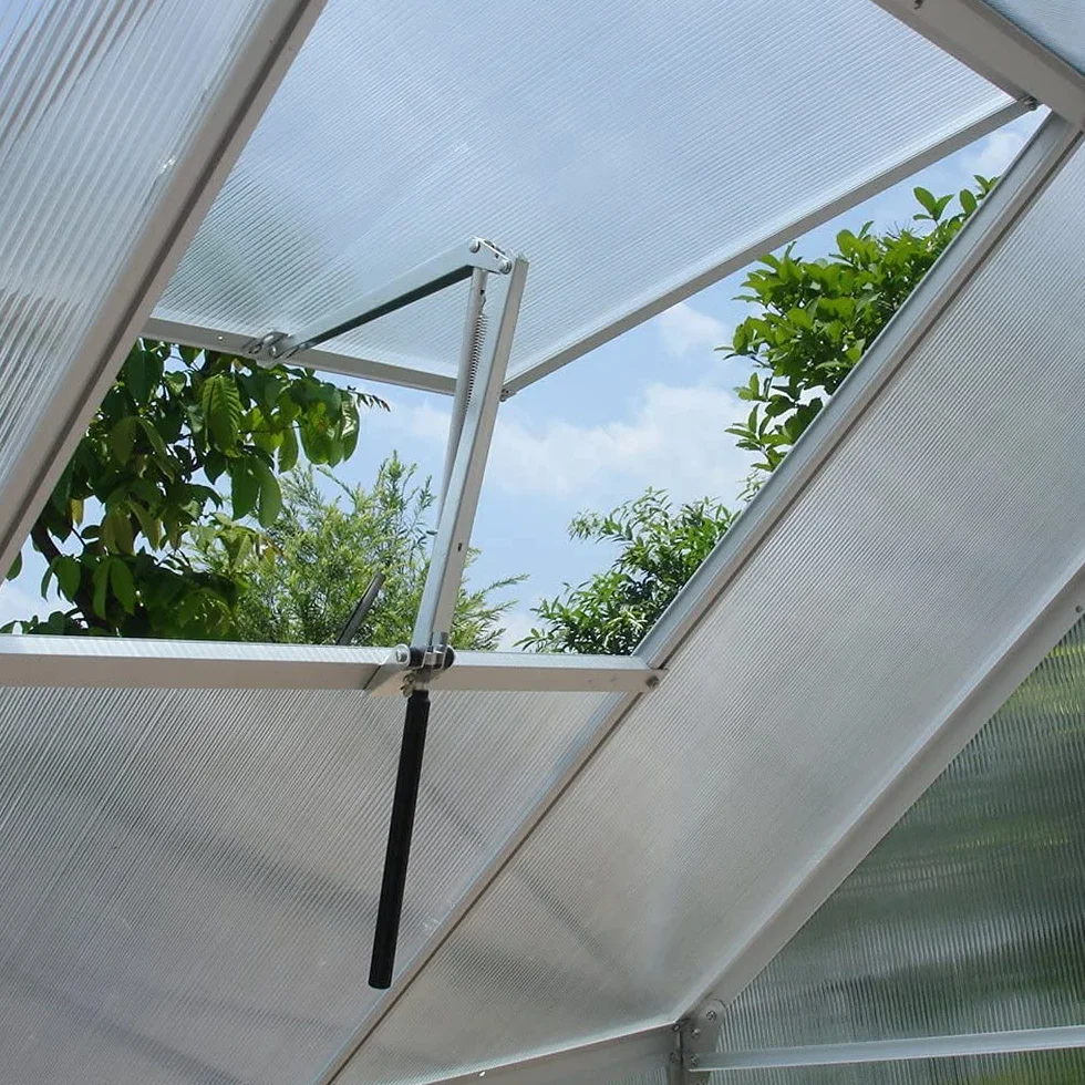 Ouvre-fenêtre de Serre Argenté Leafy Creations Automatique Ventilation