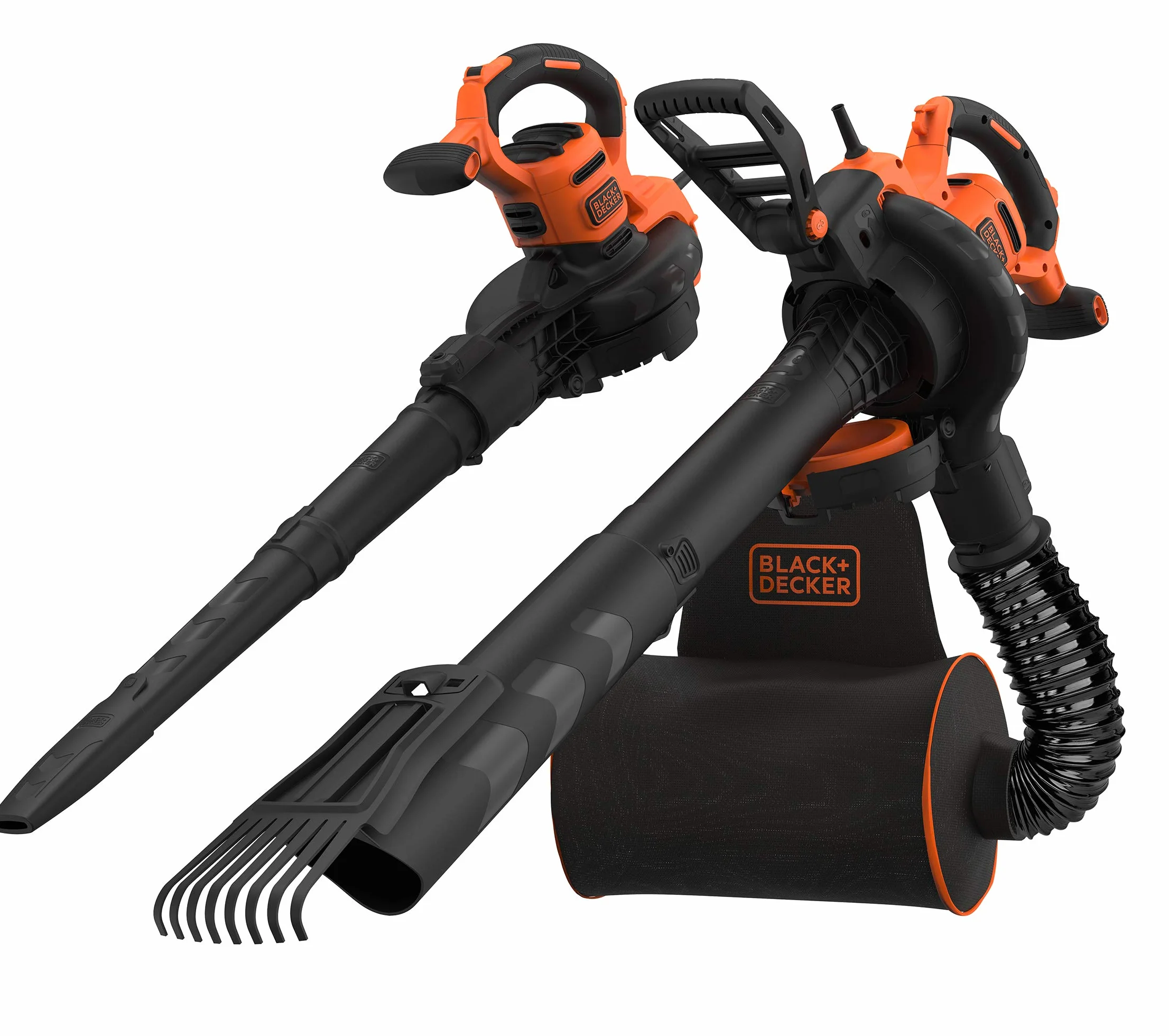 BLACK+DECKER BEBLV301 Aspirateur Souffleur Électrique 3000 W Orange