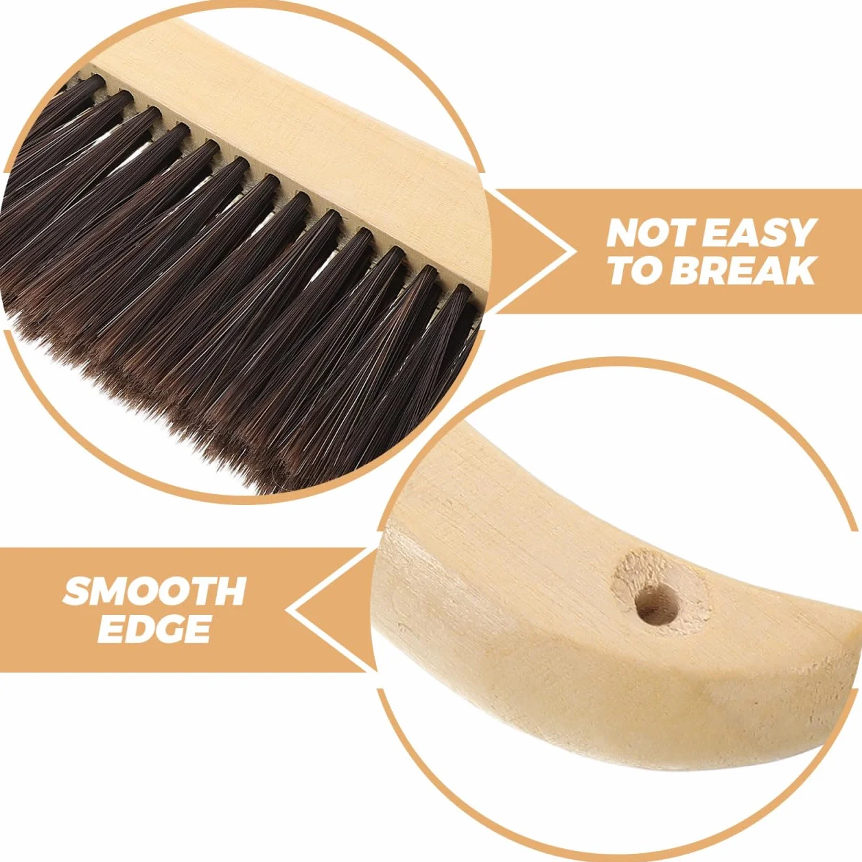 FRCOLOR Brosse de plage portable anti-sable pour chaussures, vêtements et pieds brosse ergonomique compacte