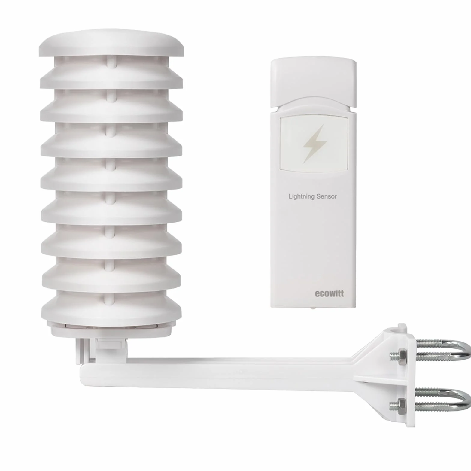 Ecowitt Détecteur de foudre sans fil Capteur Accessoire pour Ecowitt Station Météo Ecosystem WH57