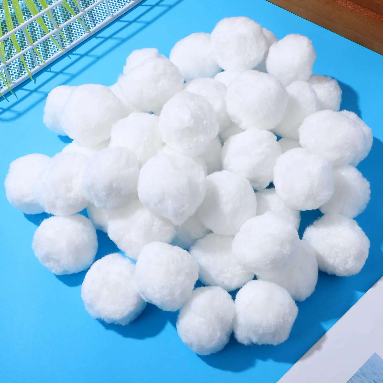 UKCOCO Boules Filtrantes pour Aquarium, Filtration, 1 Pack | Usage Polyvalent, Stable, Conditionnement sous Vide, pour Bassins et Aquariums