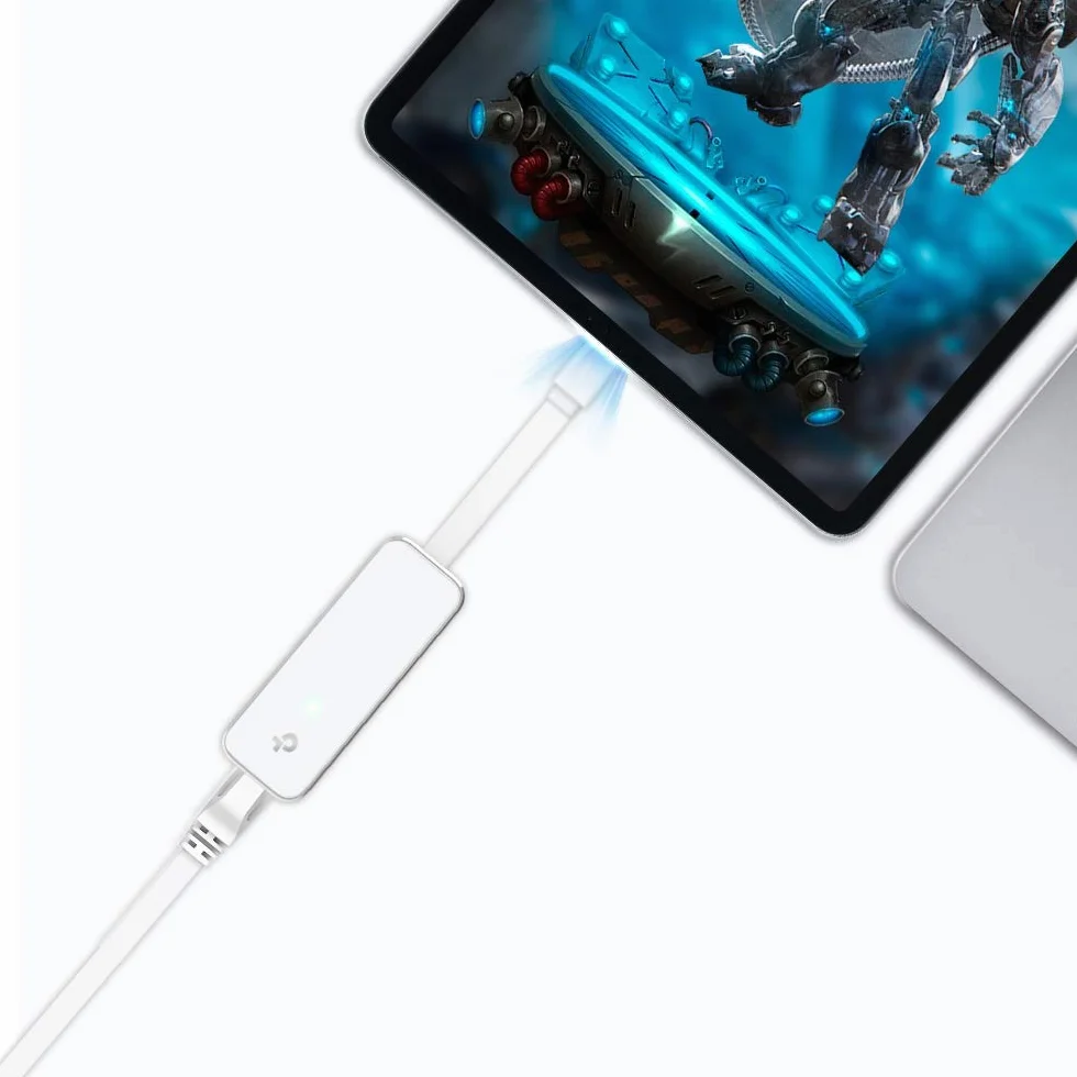 TP-Link Adaptateur USB C vers Ethernet Gigabit UE300C, RJ45 1Gbps