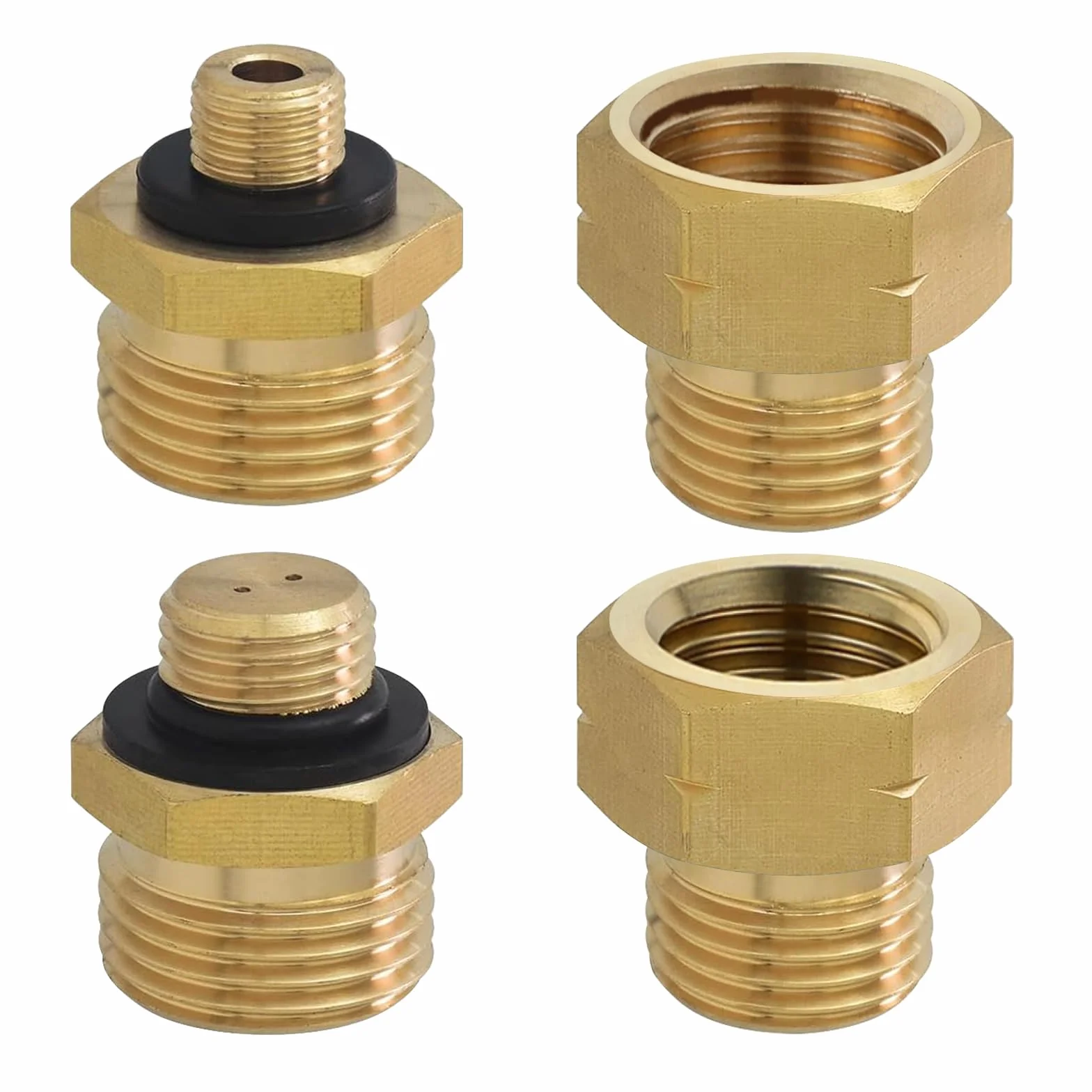 BYZESTY 4 Pièces Adaptateur Bouteille Gaz Camping Gaz Europe N ° 1-4