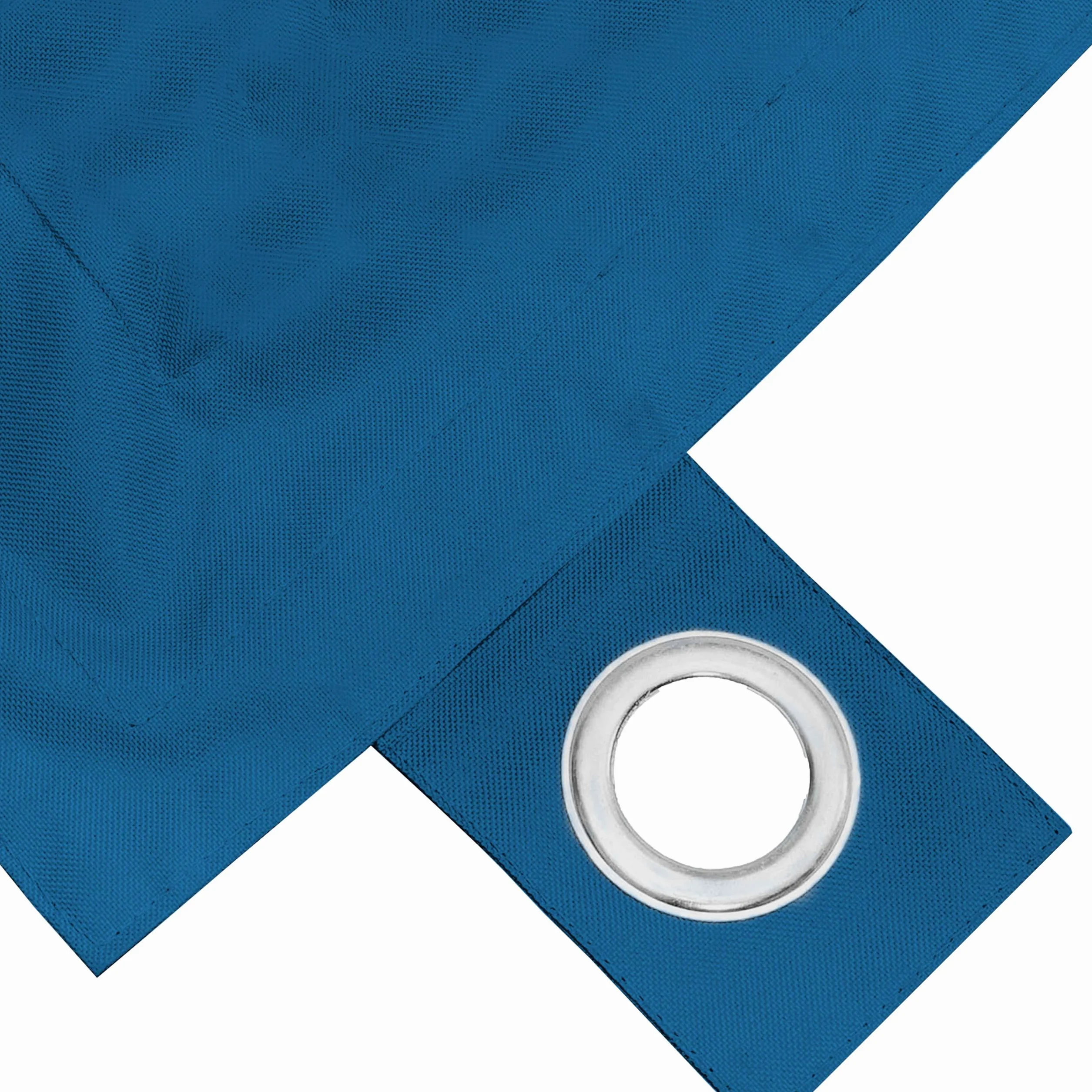 Oviala Housse Vide de Coussin de Sol XL Bleu Pacific