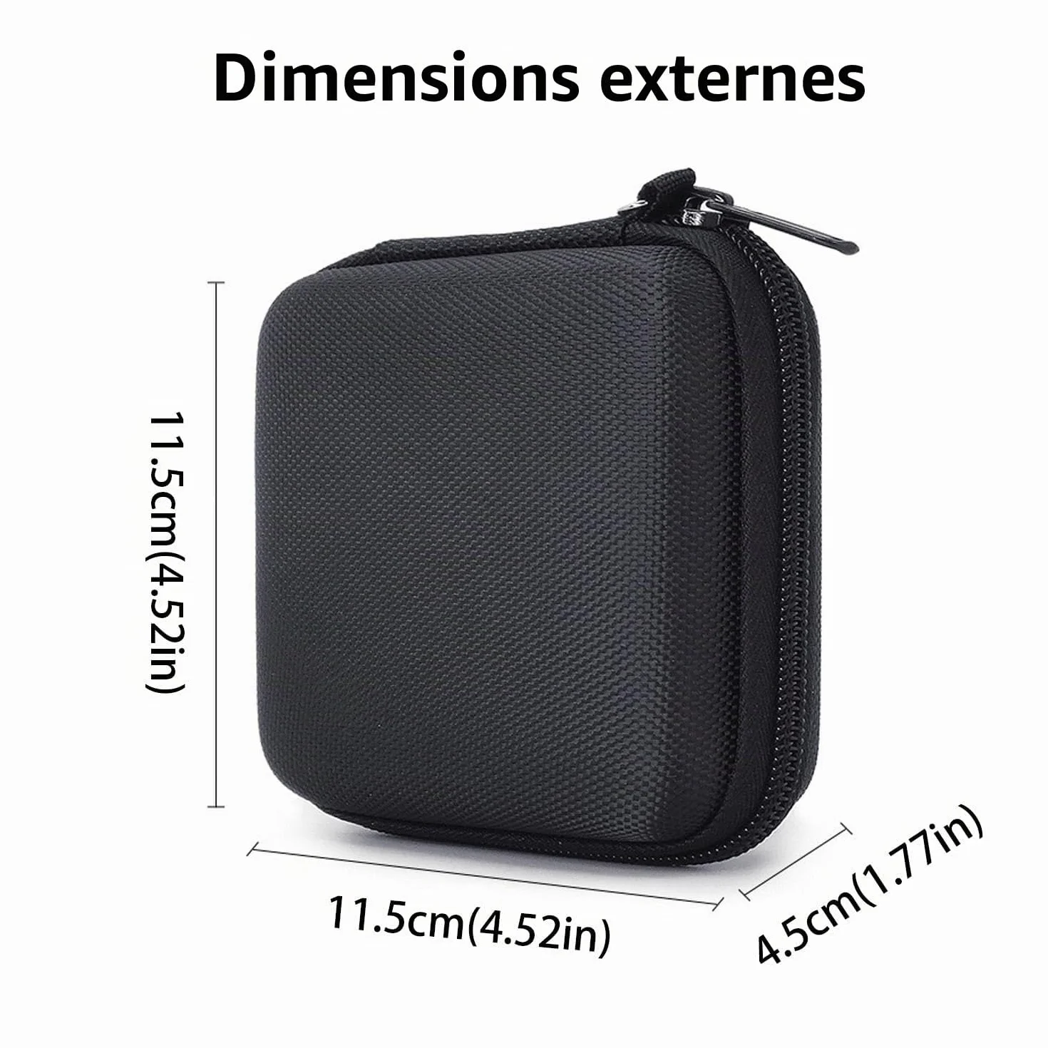 Étui de Protection pour Gameboy Advance SP GBA SP, Housse Rangement Portable, Chargeur MacBook, Accessoires (Noir)