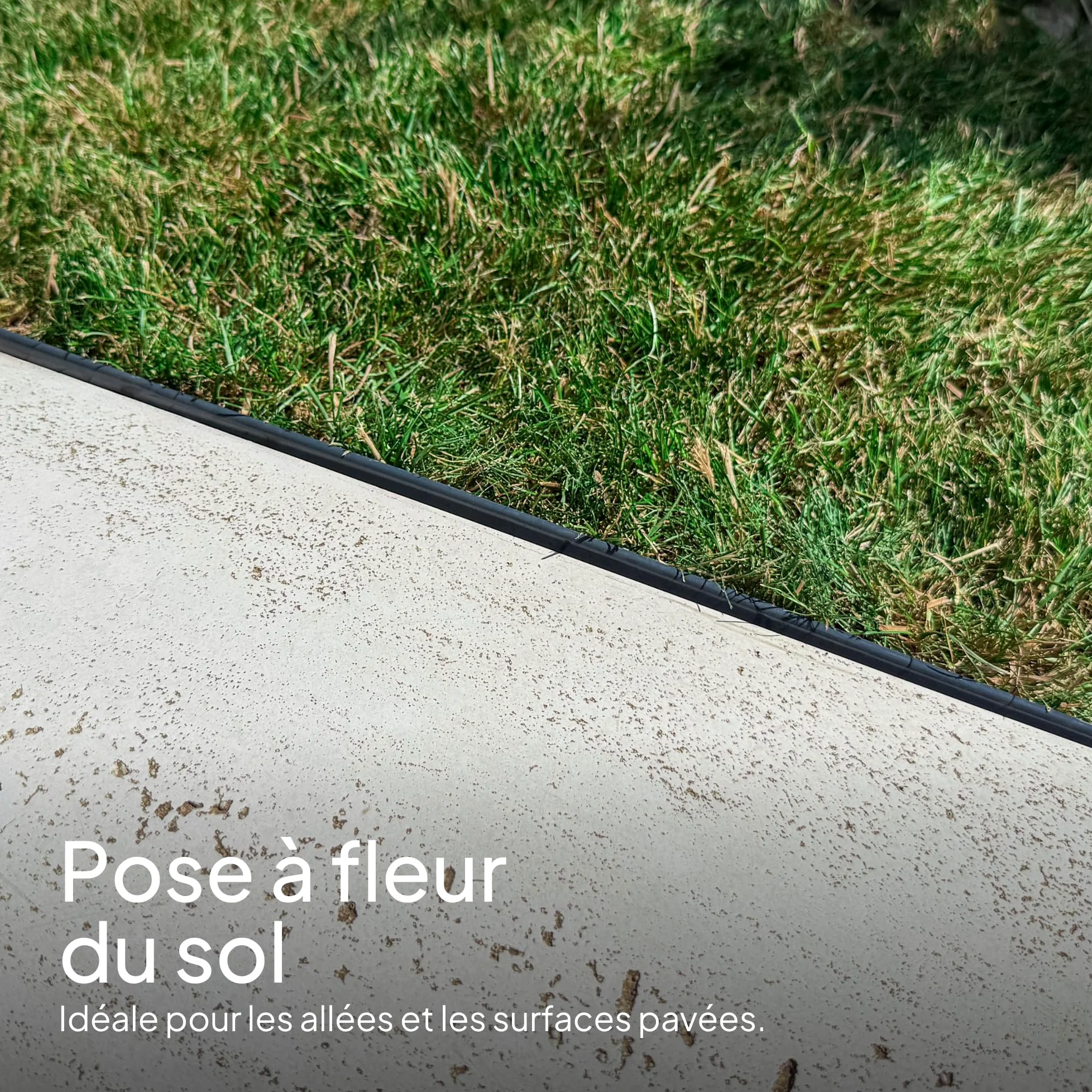 UNIGARDIA Bordure de Jardin en Métal Anthracite 10 m, Hauteur 10 cm | Rebord 5 mm, Bordure de Pelouse Flexible, Installation facile, Piquets d’ancrage inclus