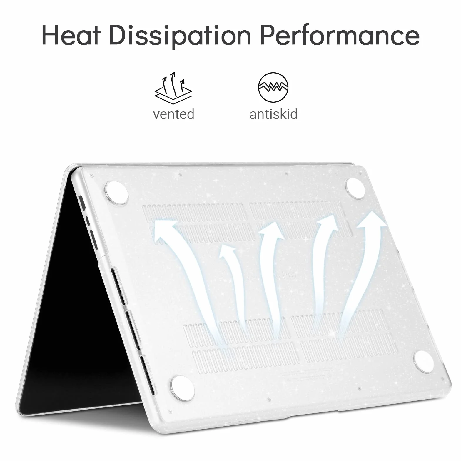 TECOOL Coque MacBook Pro 14 Pouces M5 M4 M3 M2 M1 Pro Max 2021-2026 Protection Rigide en Plastique Transparente