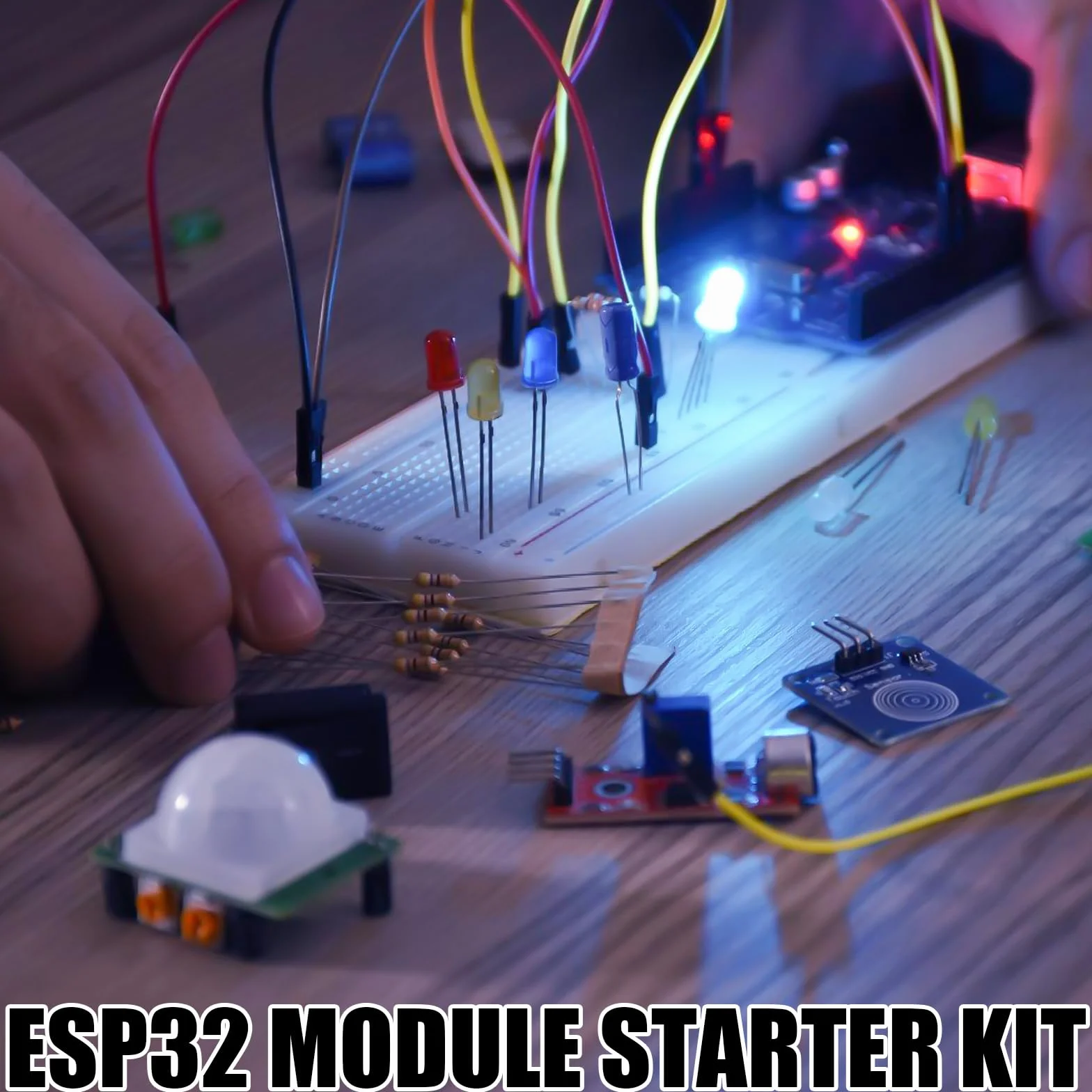 Kit de démarrage ESP32 ESP-32S compatible Arduino pour débutants électronique