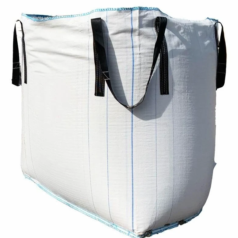 Big Bag Réutilisable 1m³ | GRVS Ultra-Résistant | Sangles Renforcés, Réutilisable 20 fois | Lot de 10 sacs