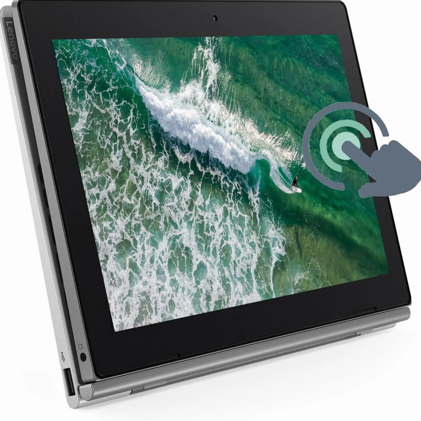 Lenovo IdeaPad D330-10IGM Portable 2 en 1 Écran Tactile Clavier Intel Celeron N4000 64 Go SSD 4 Go RAM 10,1" Windows 11 Pro Rénové