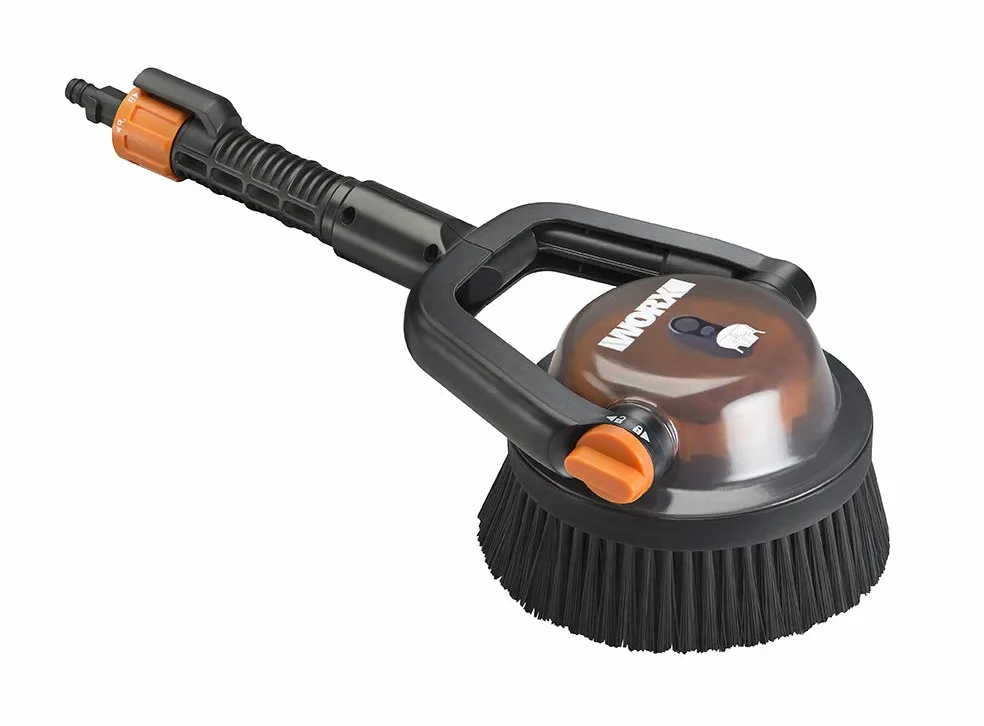 WORX - Brosse rotative à poils durs pour nettoyeur haute pression Hydroshot WG620E, WG625E, WG630E et WG633E - Idéale pour les surfaces dures - WA1821