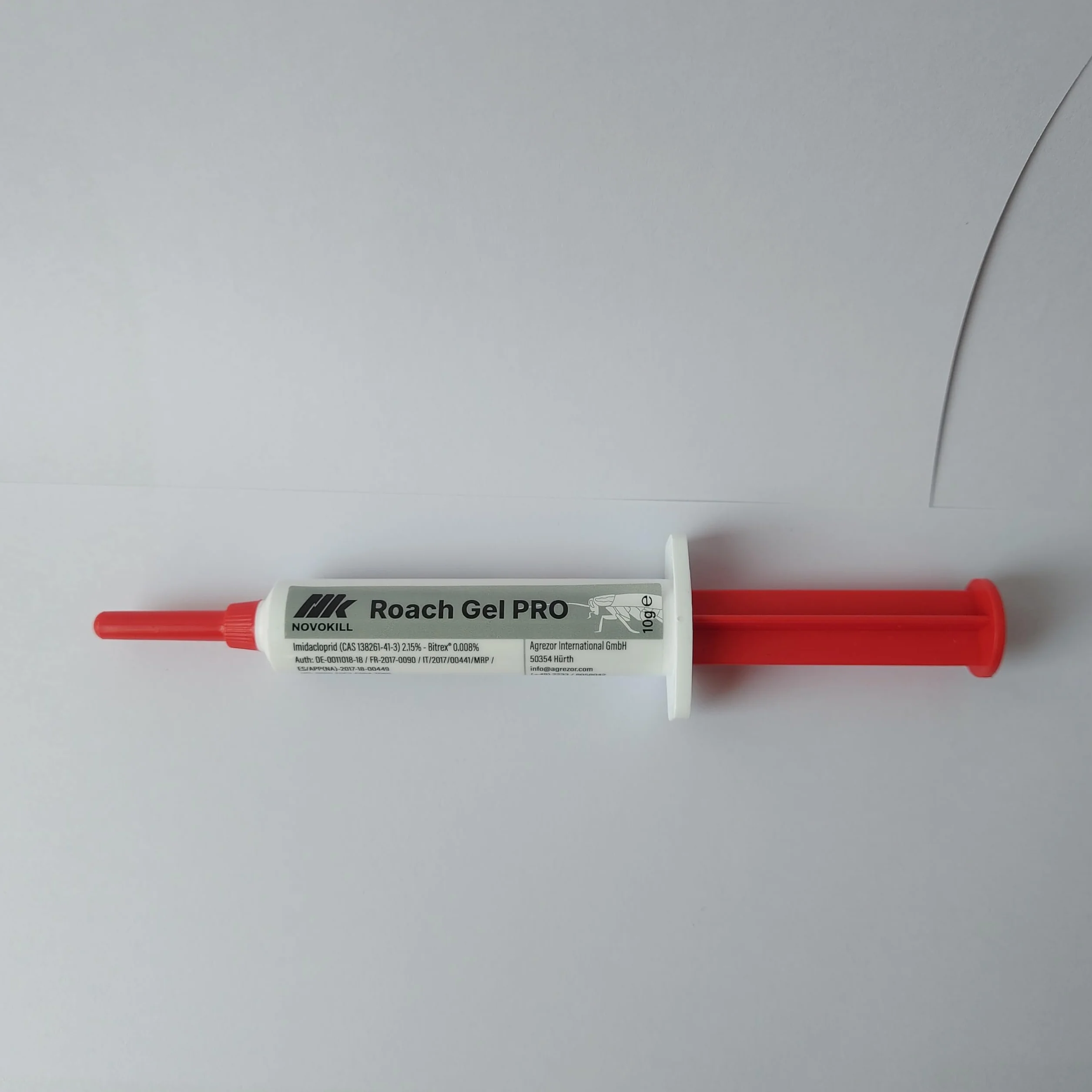 Novokill ROACH GEL PRO 10g – gel anti cafards professionnel à action prolongée