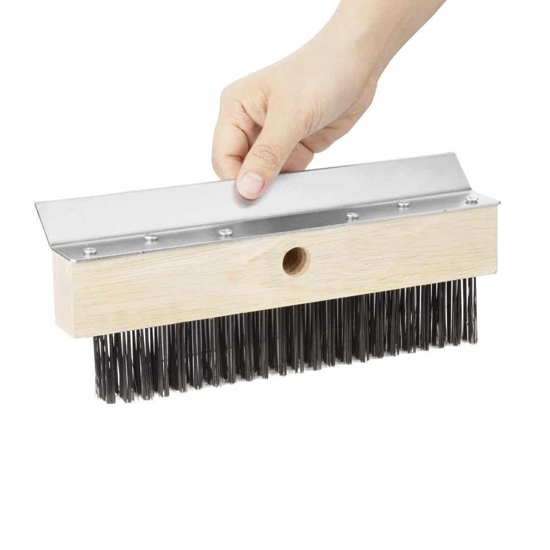 Vogue Brosse grattoir pour four à pizza Bois 80 x 255mm GE204