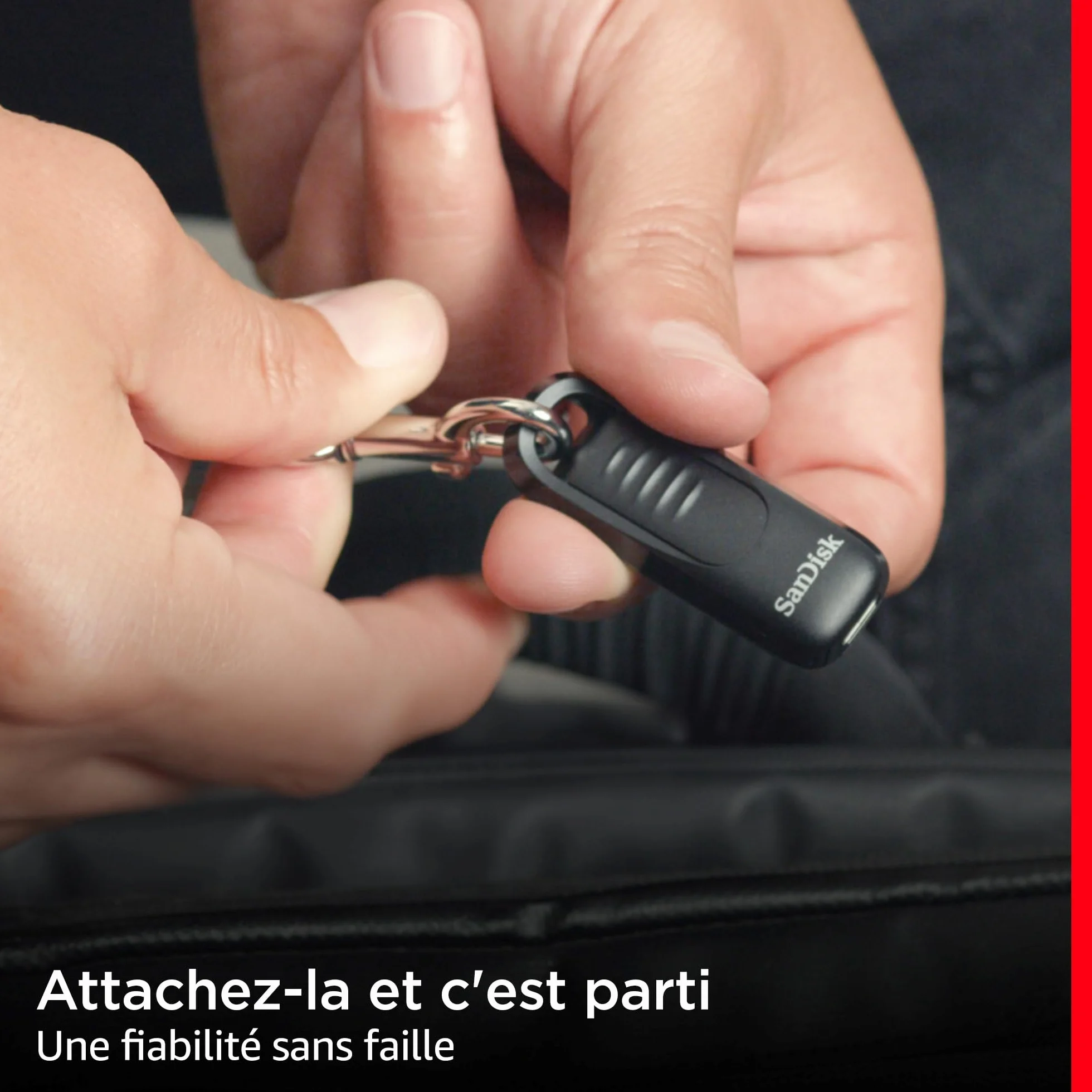 SanDisk Ultra Slider Clé USB 512 Go USB 3.2 Gen 1 Type-C Noir