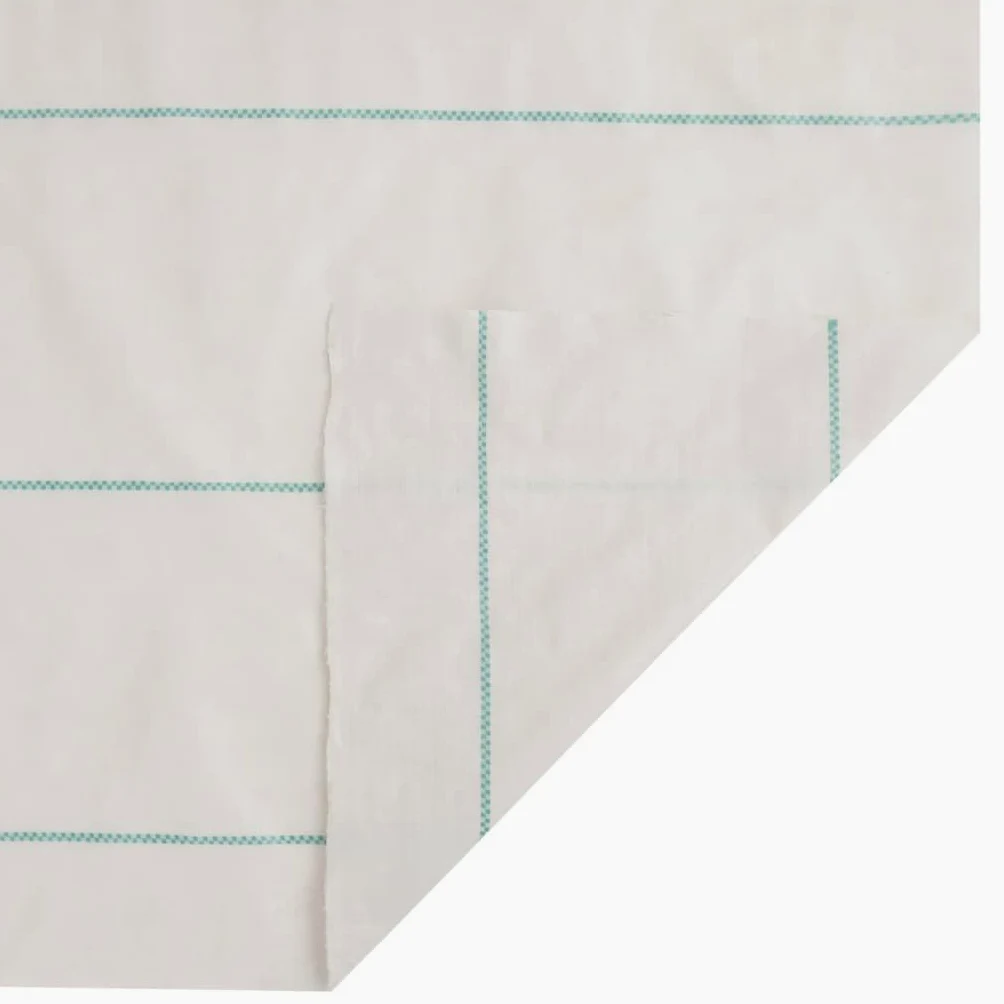 Membrane Anti-Mauvaises Herbes Blanche 4x50 m en polypropylène stabilisé UV, géotextile perméable à l'eau et à l'air pour Jardin, terrasse, allée, Potager, Protection des Plantes