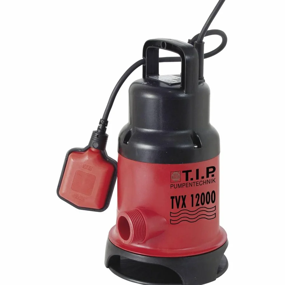 T.I.P. Pompe de Jardin Fonte Massive 750 2800 l/h 42 m 600 W Rouge Noir