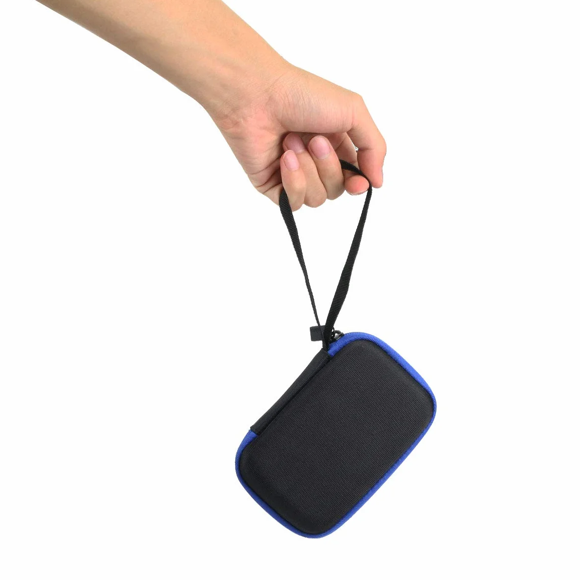 co2CREA Dur Étui de Voyage Rigide Housse Cas pour Samsung T7 / T7 Touch Disque SSD Externe Portable, Bleu