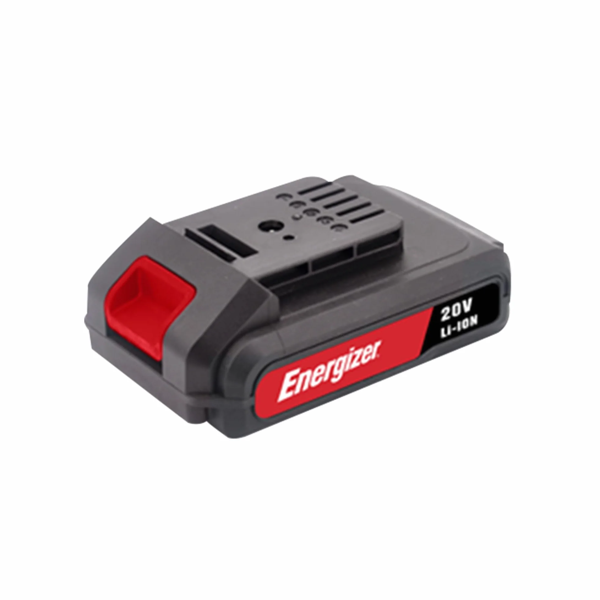 Energizer – Tronçonneuse Sans Fil 20V, Lame 120 mm – Vitesse 5 m/s – Ultra Compacte, Poignée Soft Grip – 2 Chaînes + Huile Incluses – Inclus 2 Batteries 2AH + Chargeur rapide Idéale Élagage, Jardinage
