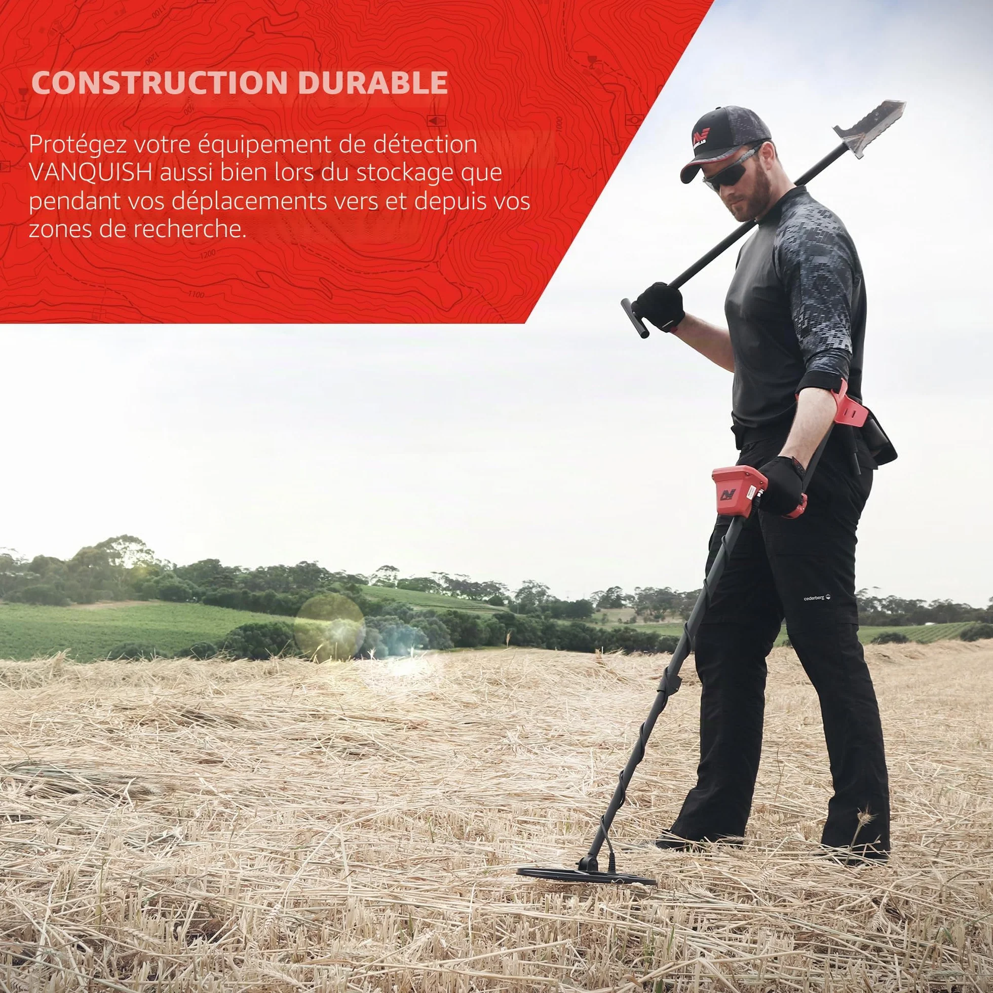 Minelab Vanquish Sac de Transport pour détecteur de métaux